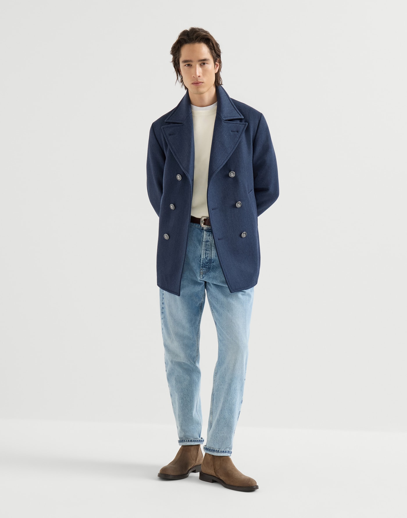 Jersey de cachemir Panamá Hombre - Brunello Cucinelli