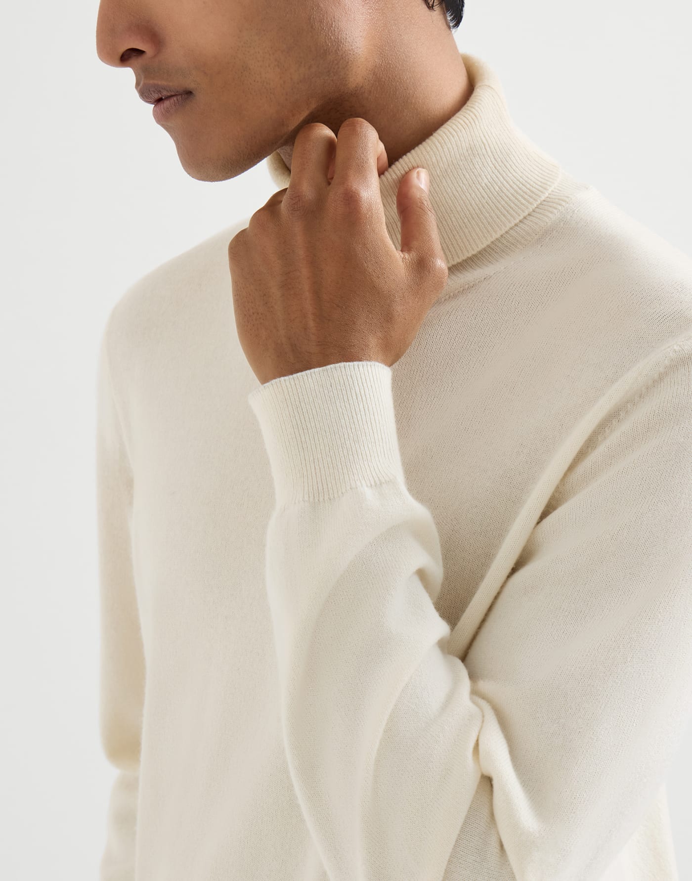 Cashmere turtleneck sweater Panama Man - Brunello Cucinelli