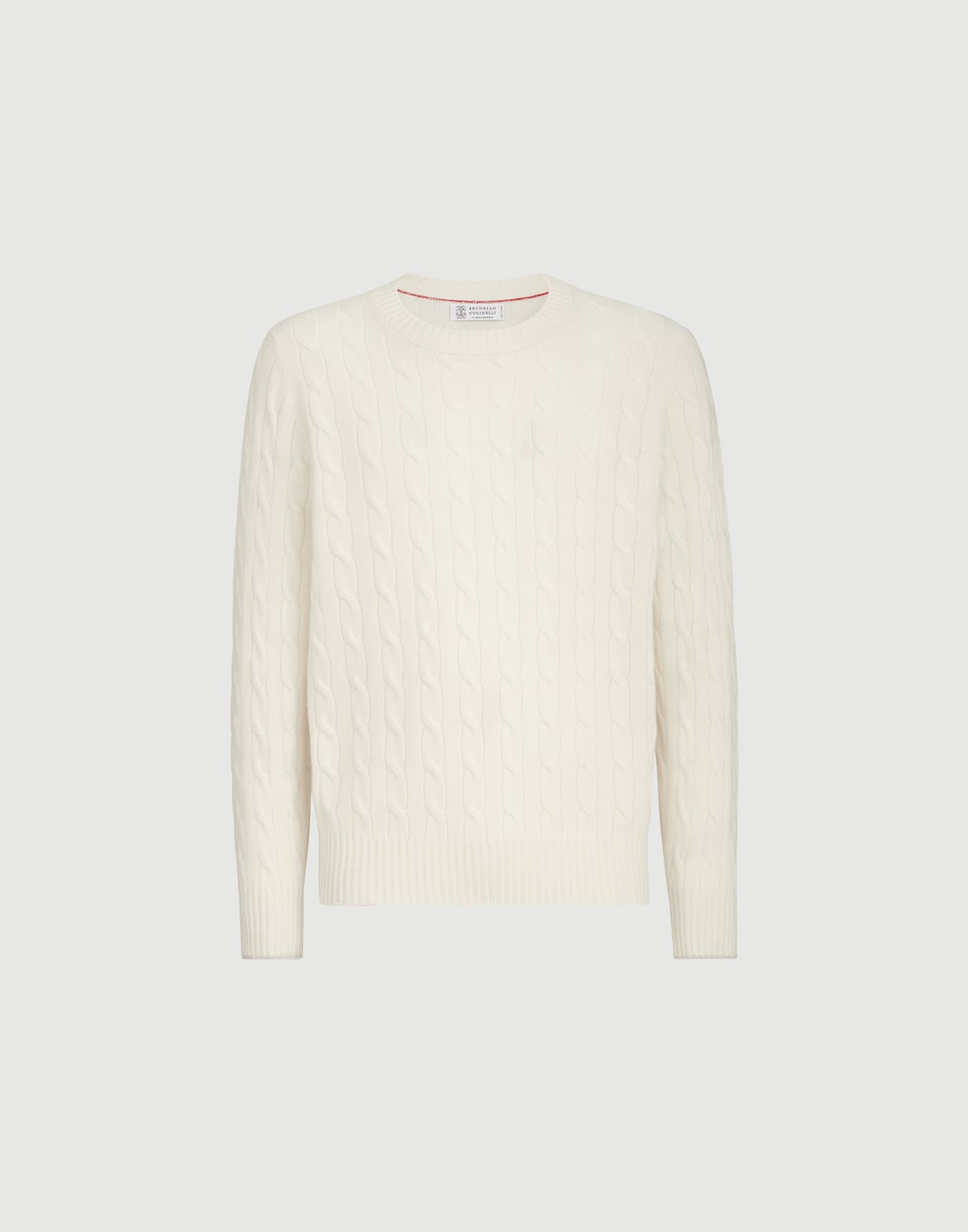 Cable knit sweater Panama Man - Brunello Cucinelli