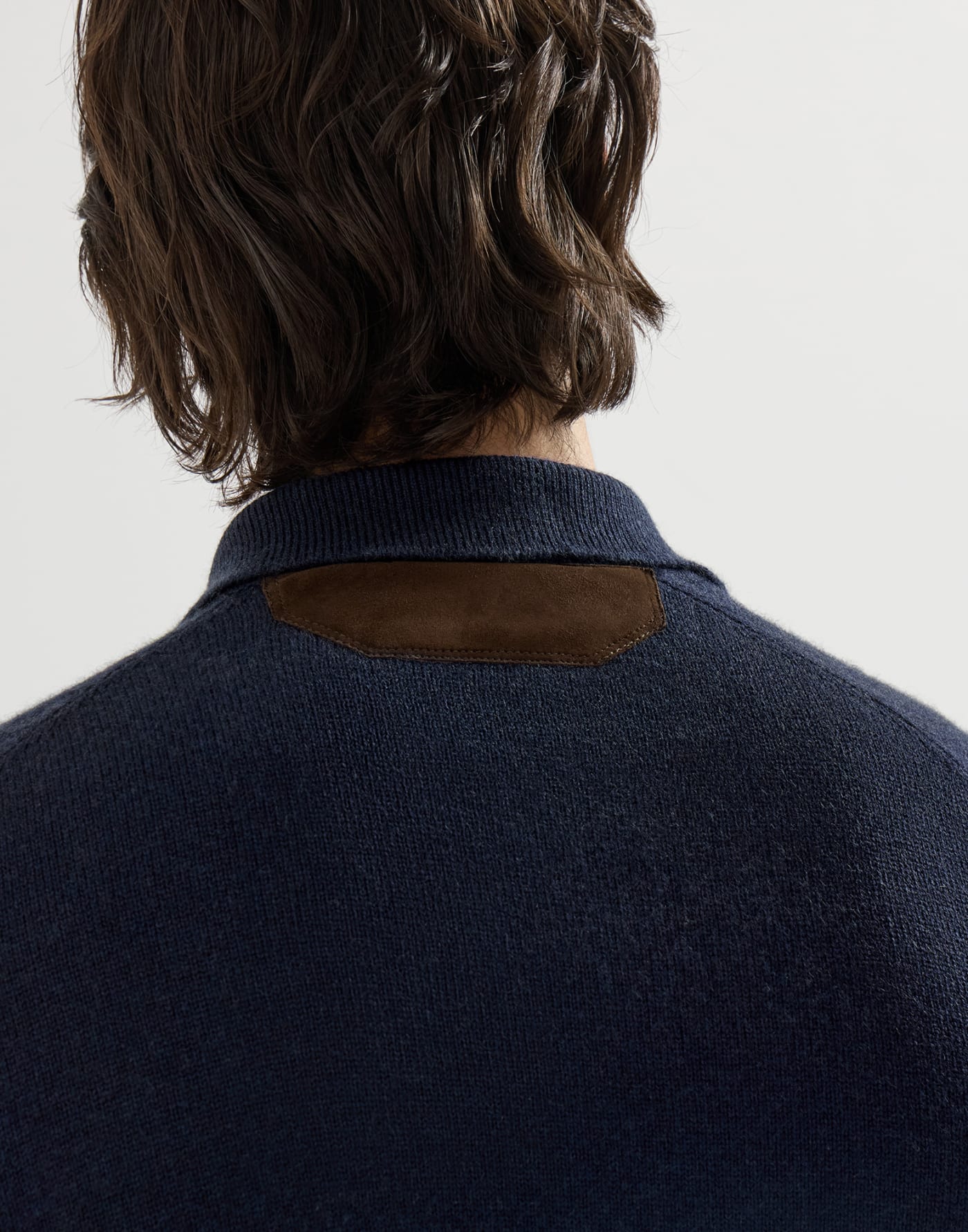 Cashmere cardigan Navy Blue Man - Brunello Cucinelli