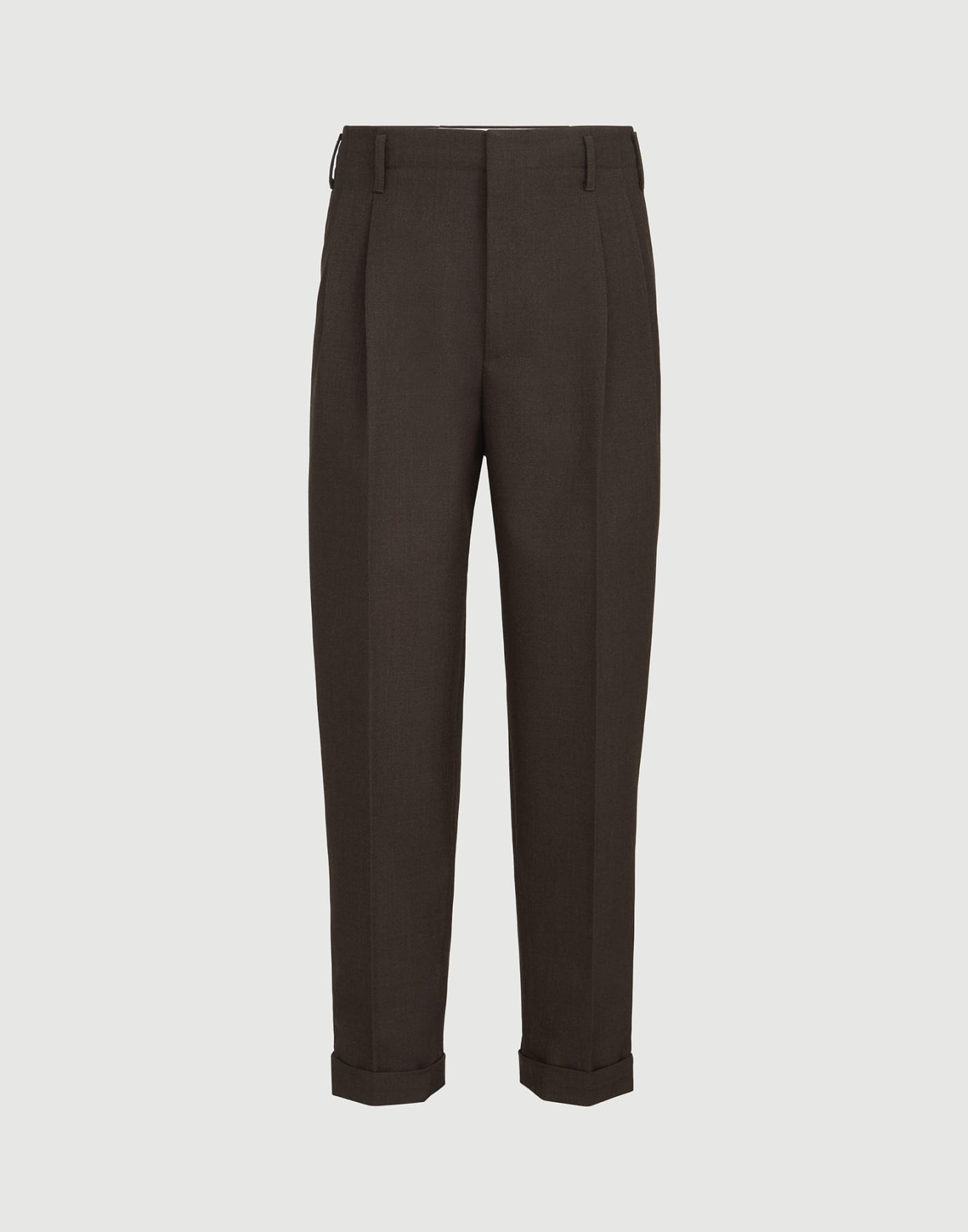 Diagonal trousers Brown Man - Brunello Cucinelli