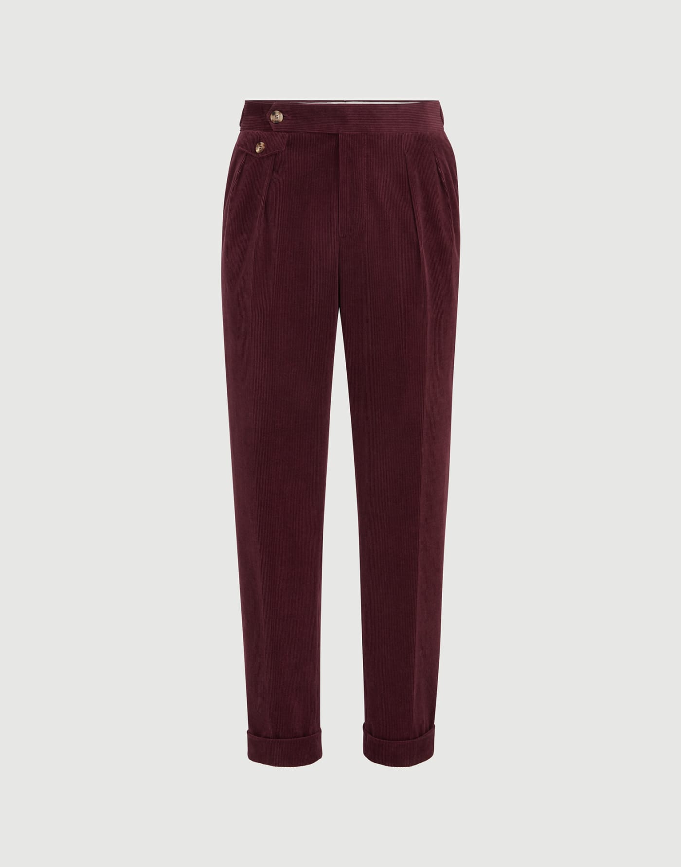 Corduroy trousers Burgundy Man - Brunello Cucinelli