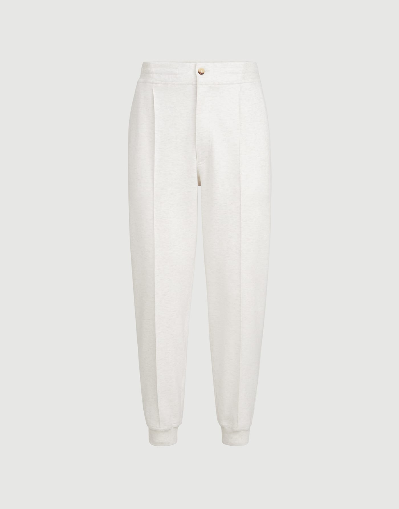 Double cloth trousers Travertine Man - Brunello Cucinelli