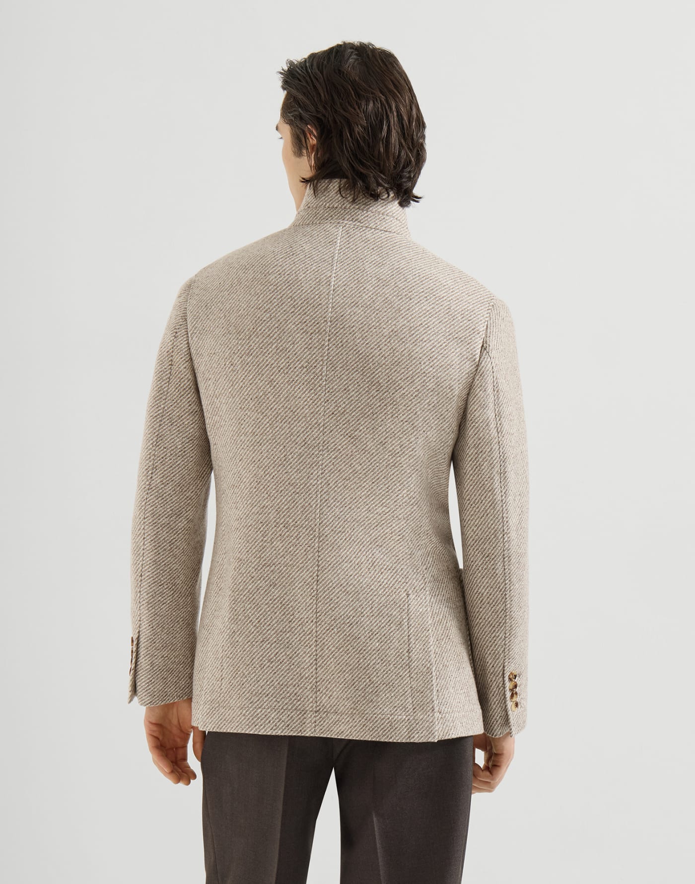 Diagonal outerwear Sand Man - Brunello Cucinelli