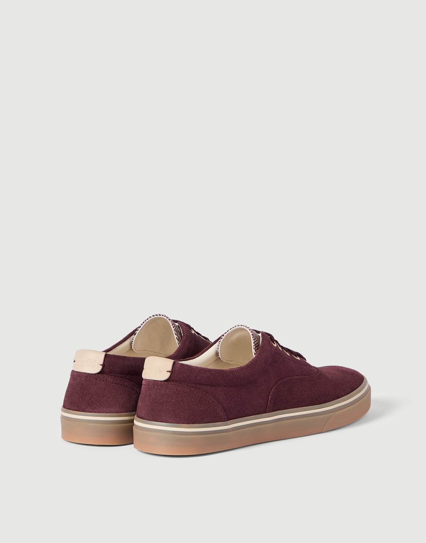 Suede sneakers Red Man - Brunello Cucinelli