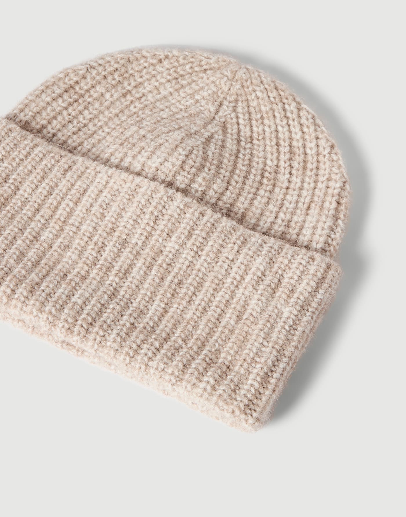 Skullcap in wool, alpaca and cashmere Sand Man - Brunello Cucinelli