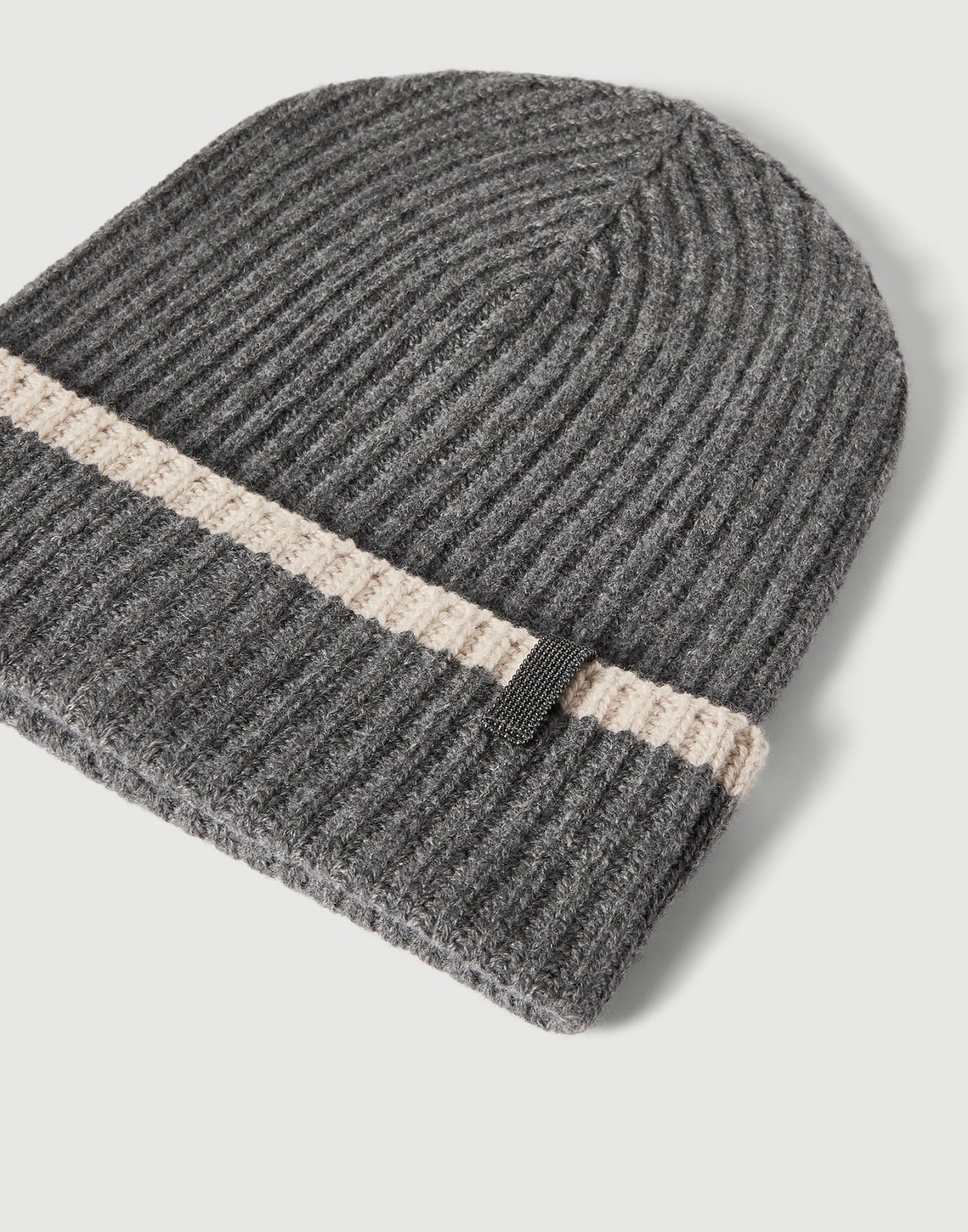 Knit beanie Lead Woman - Brunello Cucinelli