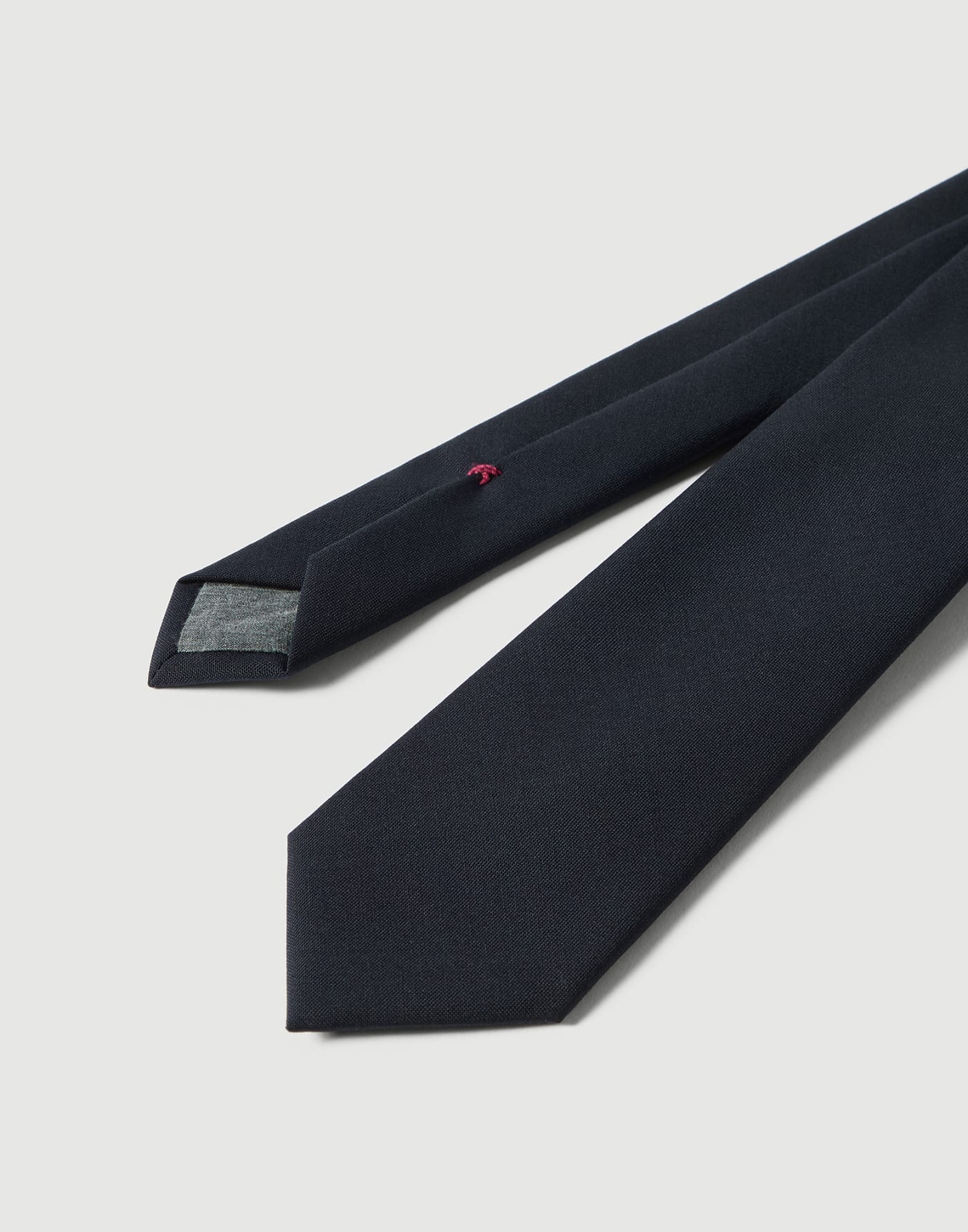 Virgin wool tie Blue Man - Brunello Cucinelli
