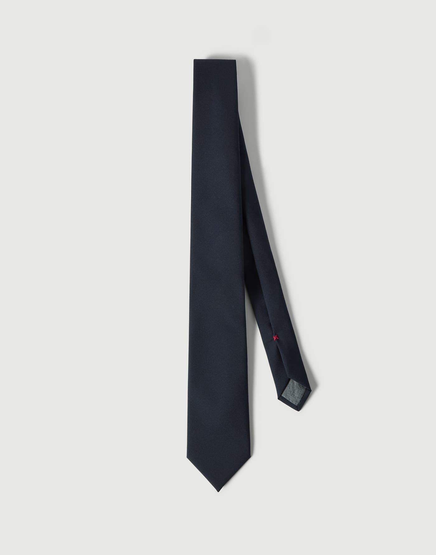 Virgin wool tie Blue Man - Brunello Cucinelli