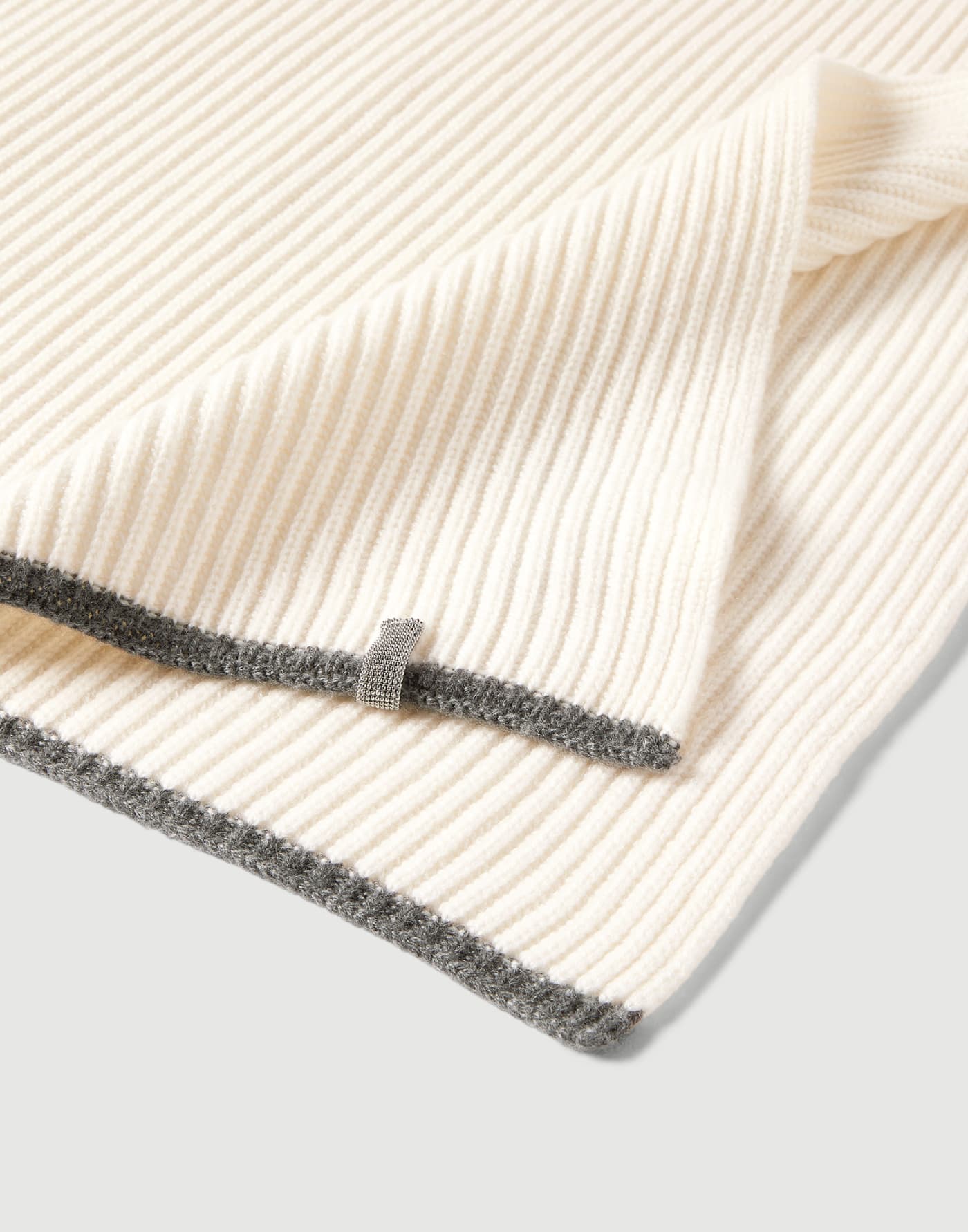 Cashmere knit scarf Panama Woman - Brunello Cucinelli