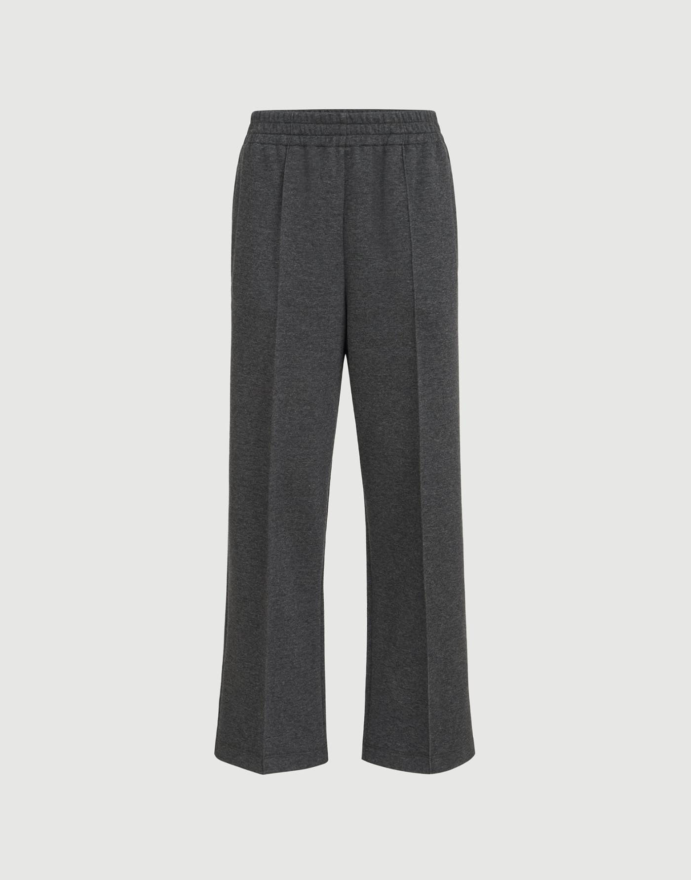 Interlock track trousers Anthracite Woman - Brunello Cucinelli