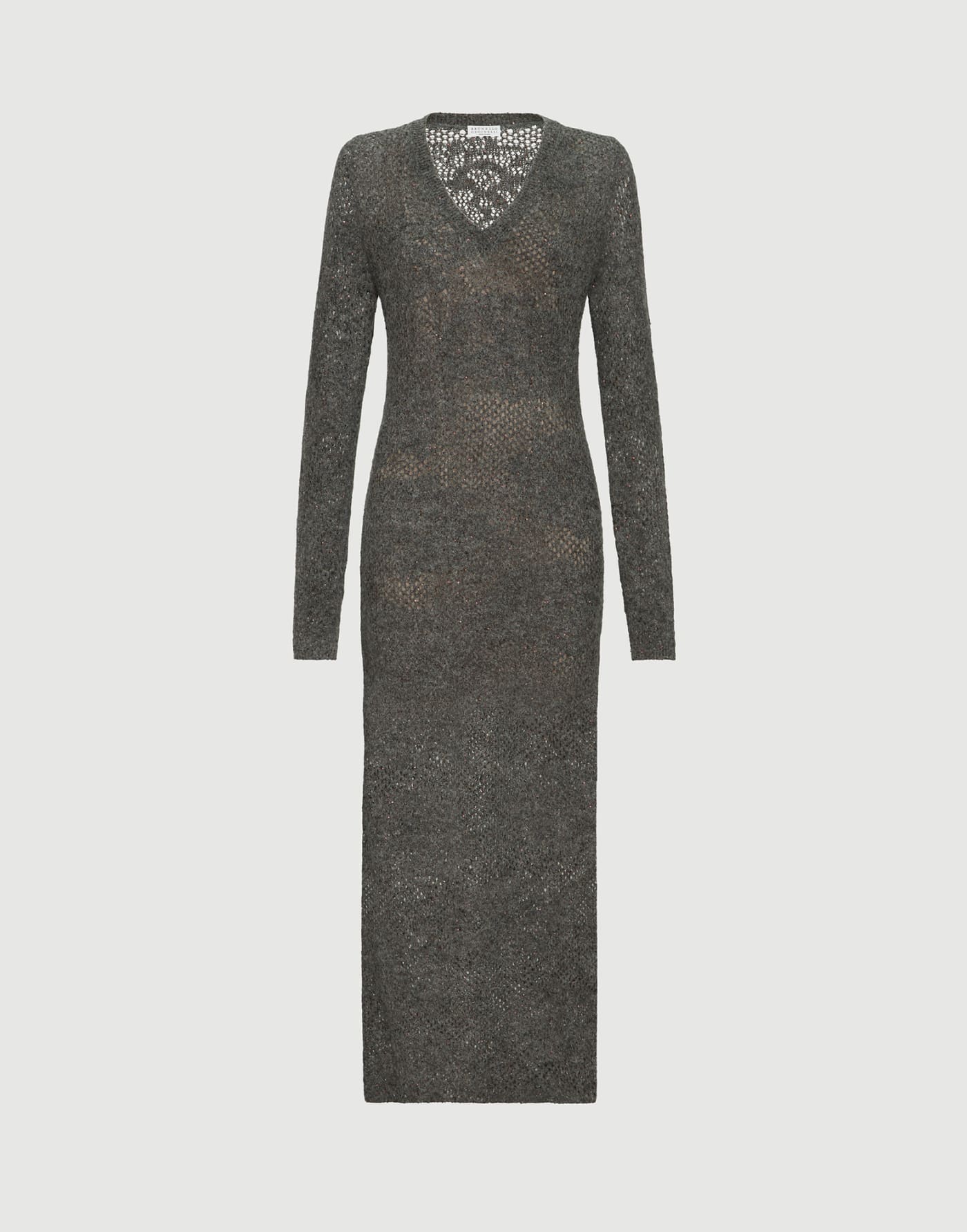 Lace flowers dress Lead Woman - Brunello Cucinelli