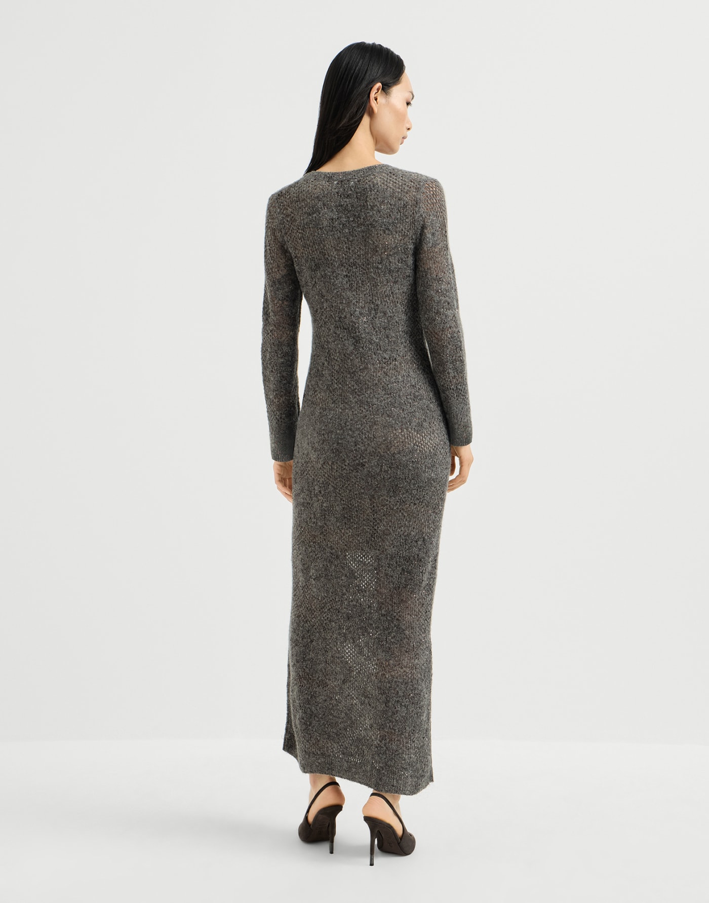 Lace flowers dress Lead Woman - Brunello Cucinelli