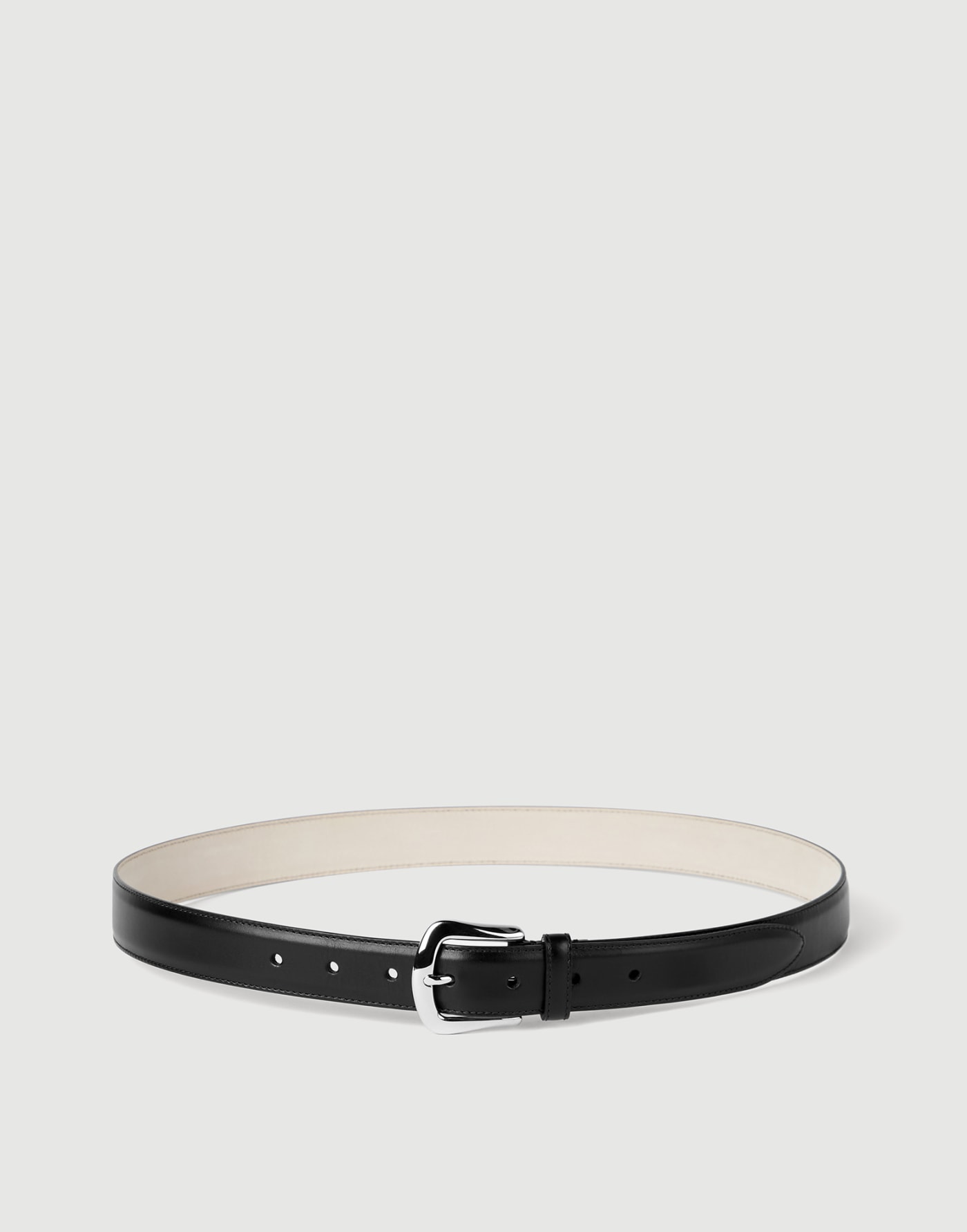 Calfskin belt Black Man - Brunello Cucinelli