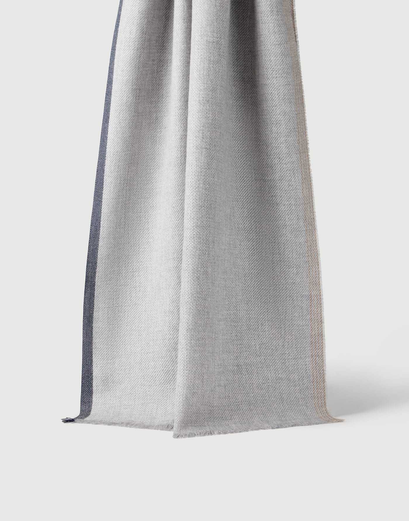 Scarf Pearl Grey Man - Brunello Cucinelli