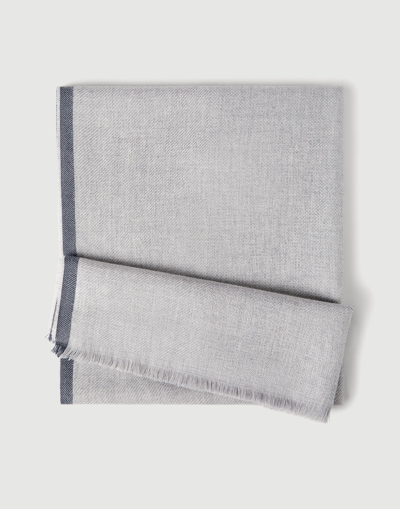 Scarf Pearl Grey Man - Brunello Cucinelli