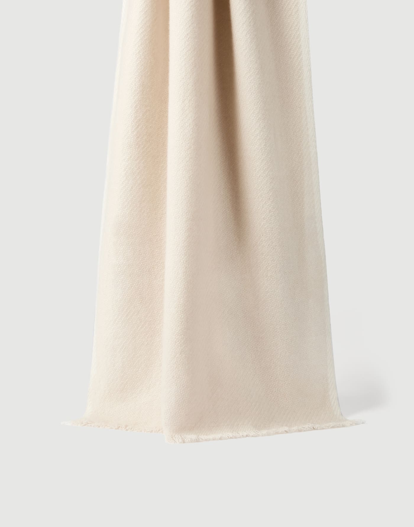 Cashmere diagonal scarf Sand Man - Brunello Cucinelli