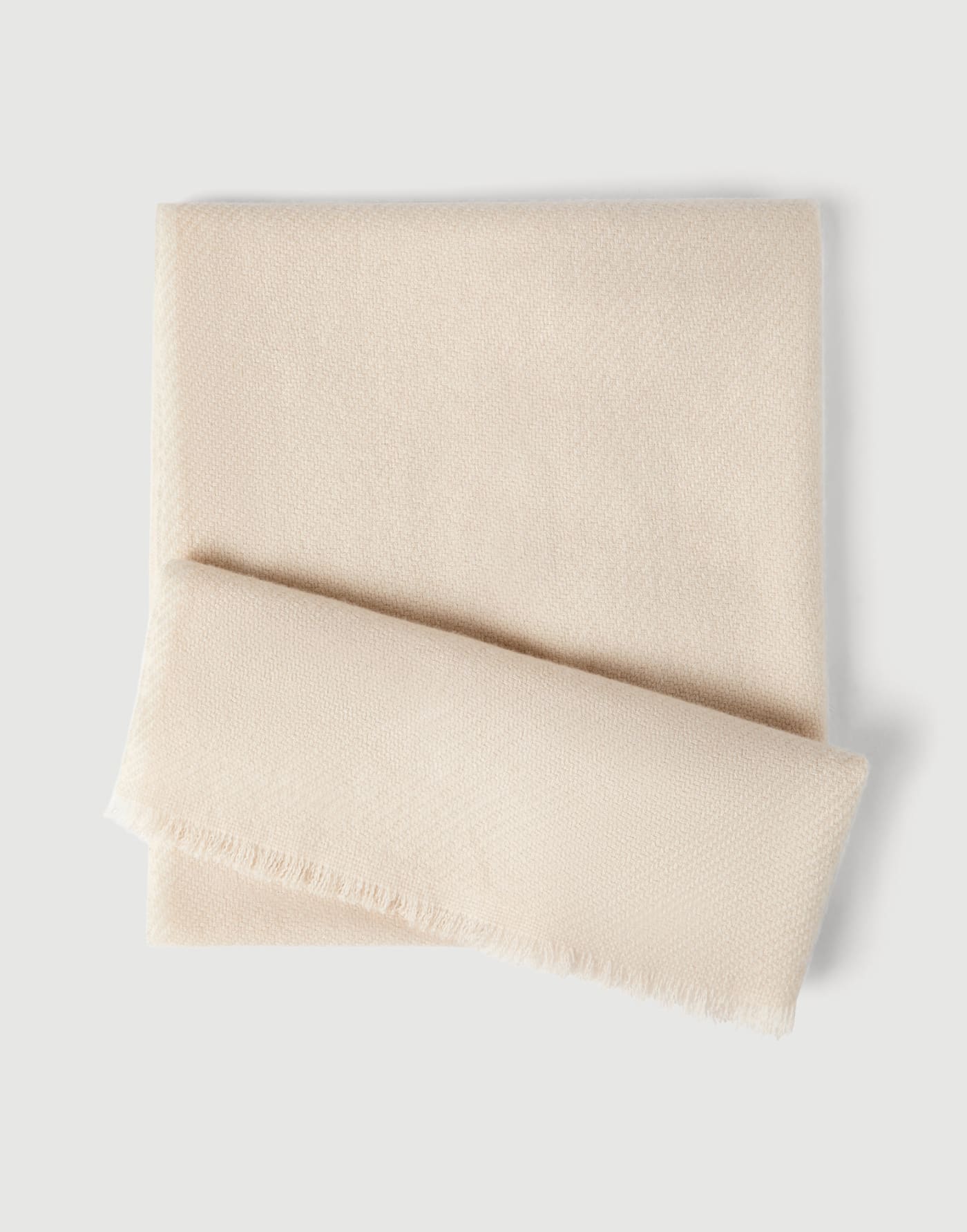 Cashmere diagonal scarf Sand Man - Brunello Cucinelli