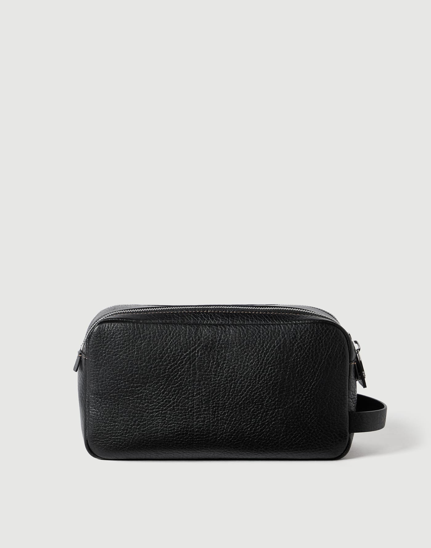 Calfskin beauty case Black Man - Brunello Cucinelli