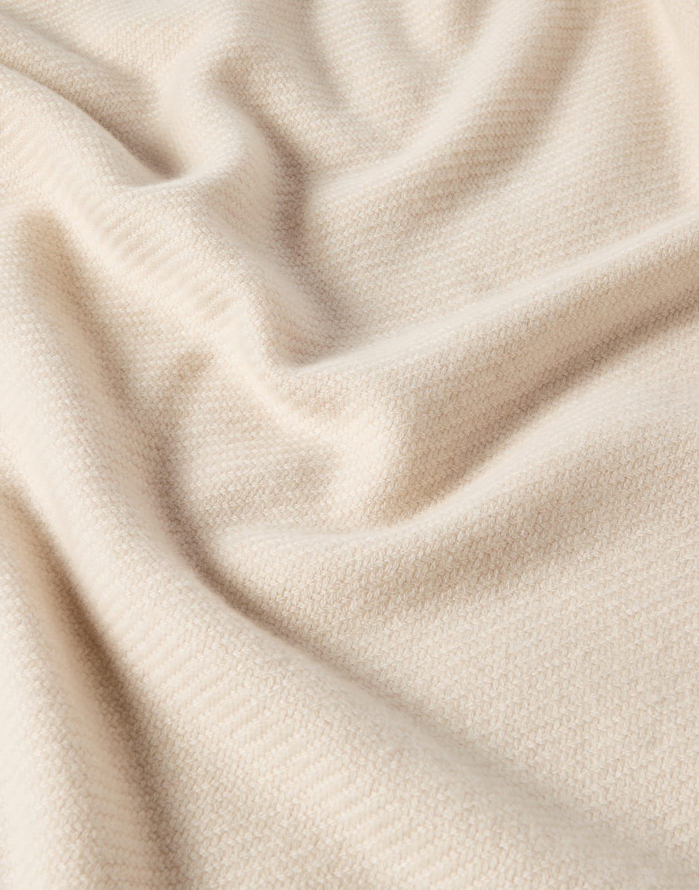 Cashmere diagonal scarf Sand Man - Brunello Cucinelli