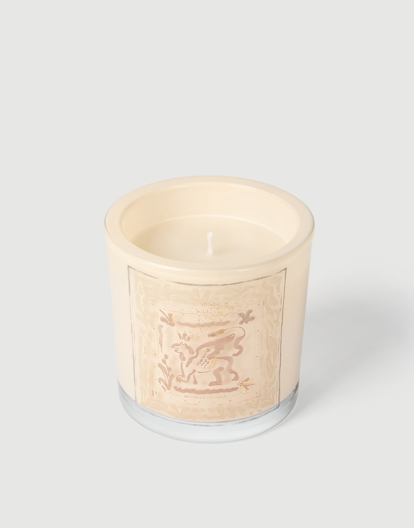 Kerze mit Vogel-Greif-Motiv Panama Lifestyle - Brunello Cucinelli