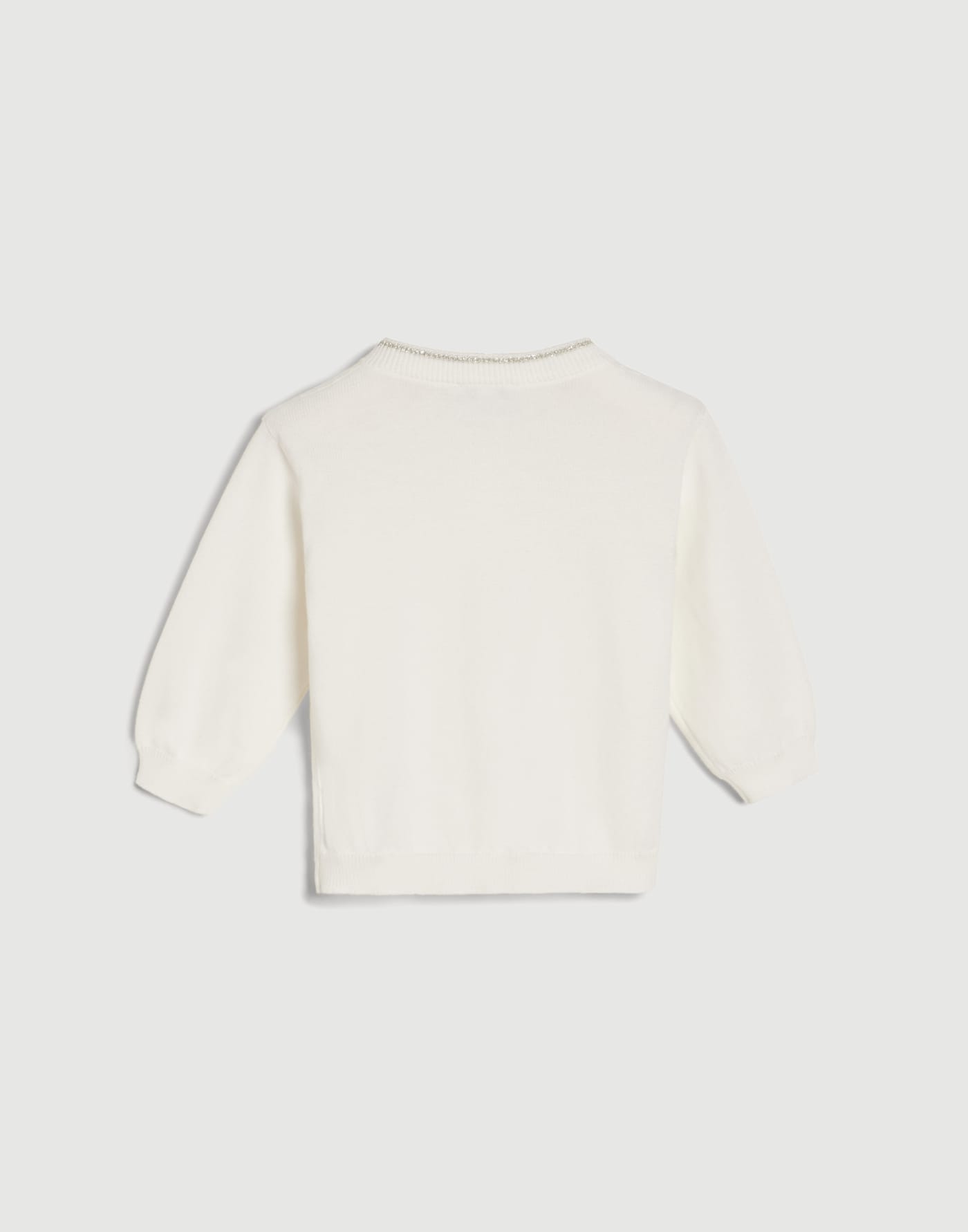 Cardigan Baby Bernie à col Sparkling Panama Bébé - Brunello Cucinelli