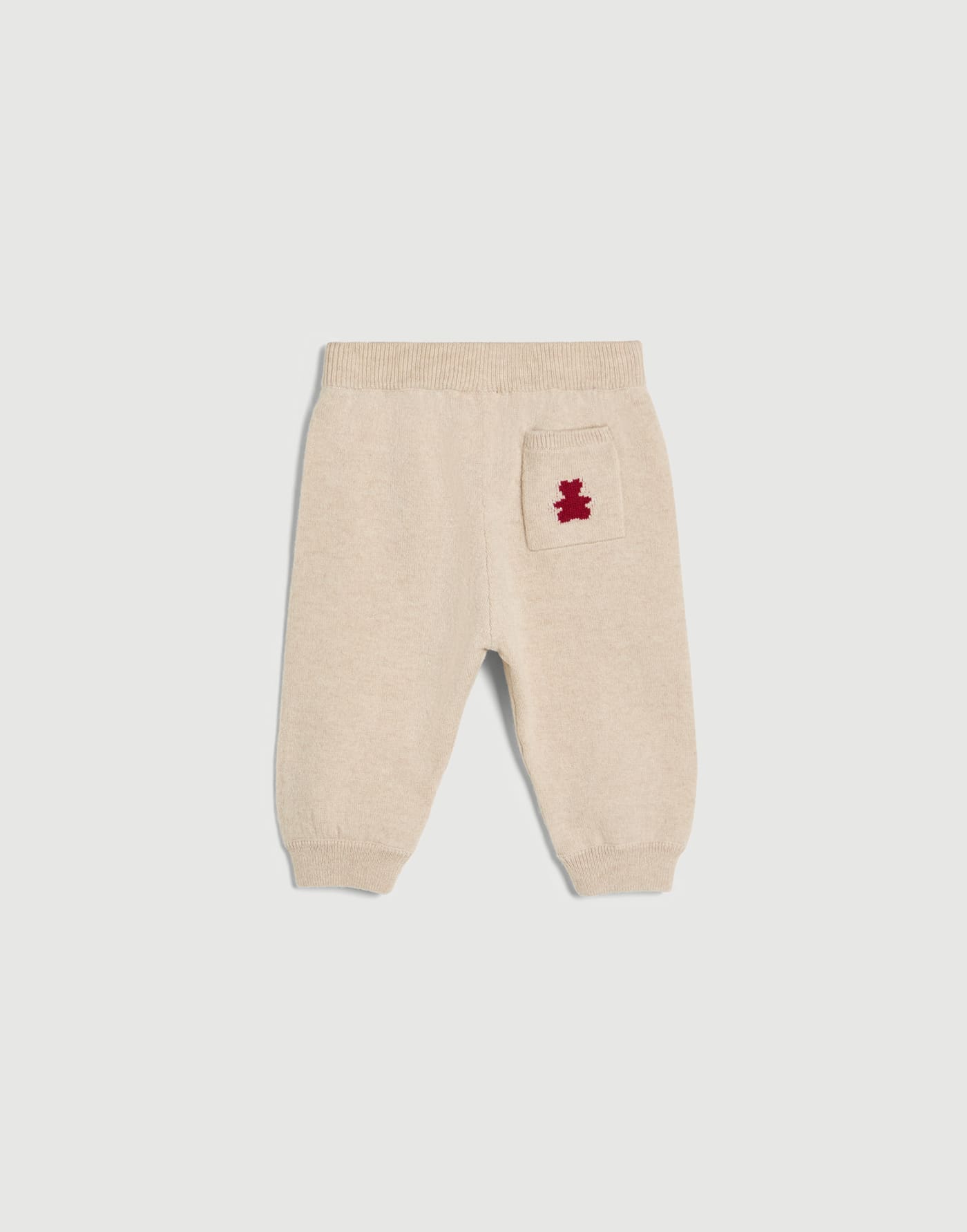 羊絨帆布長褲 紅色 嬰幼兒 - Brunello Cucinelli