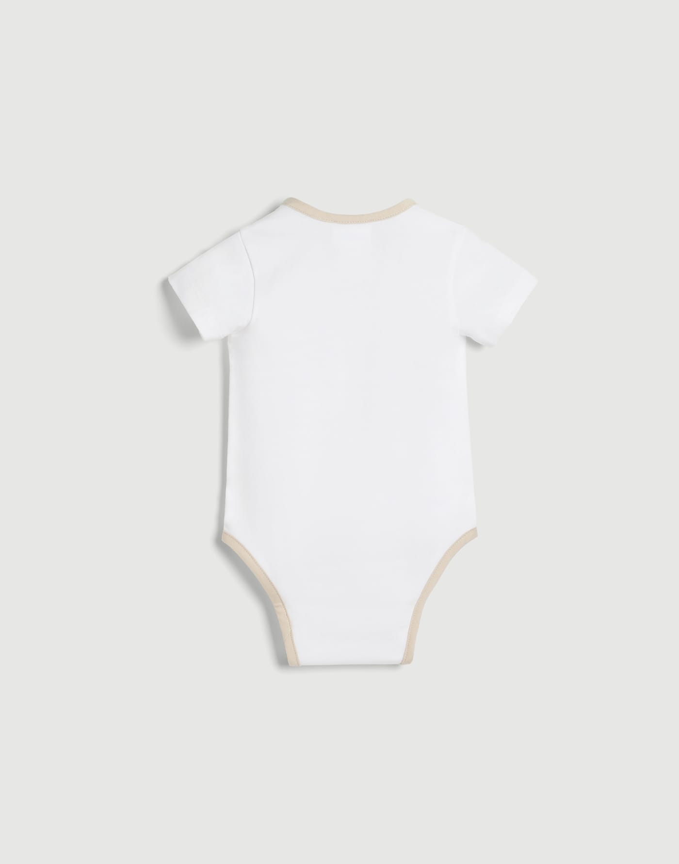 Baby Bernie bodysuit White Baby - Brunello Cucinelli