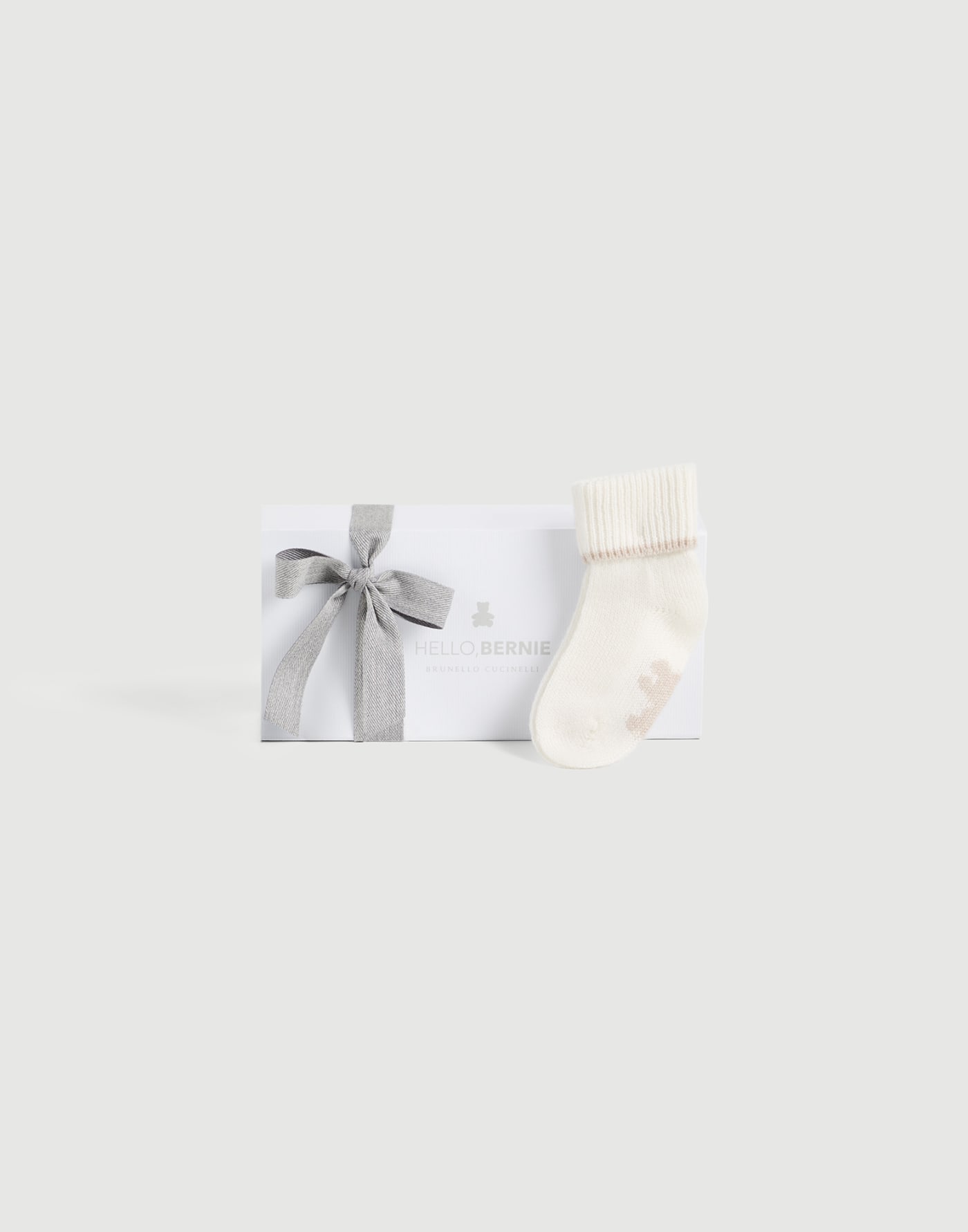 Baby Bernie socks Panama Baby - Brunello Cucinelli
