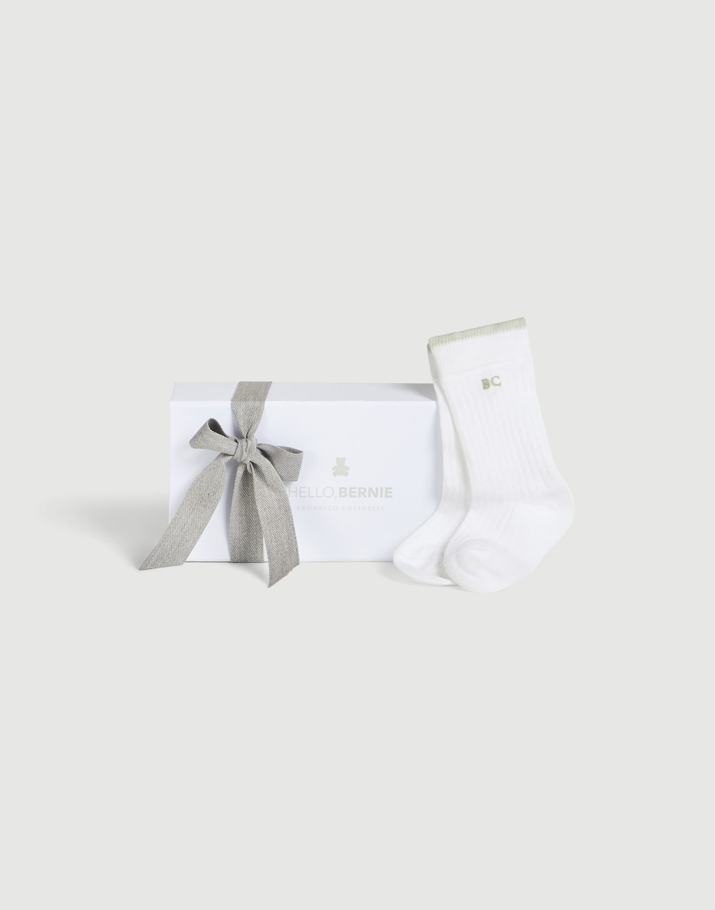 Bernie Baby socks White Baby - Brunello Cucinelli