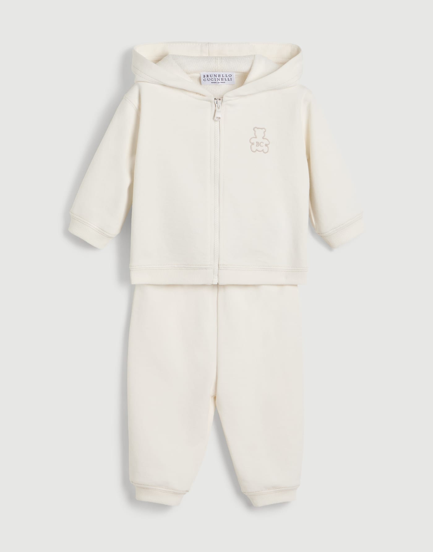 伯尼小熊幼童毛圈布套装 巴拿马色 幼童 - Brunello Cucinelli