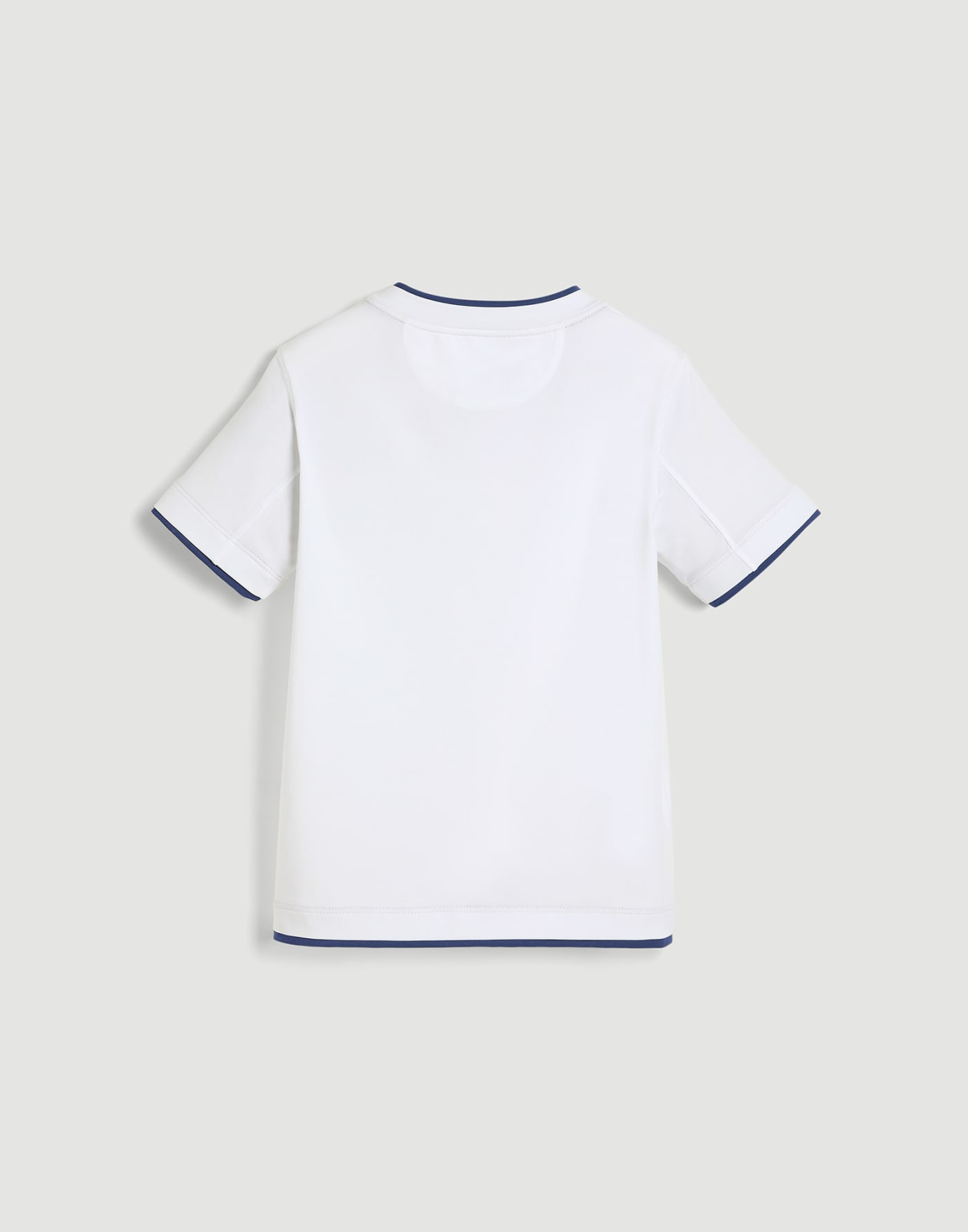 Comfort nylon T-shirt White Boys - Brunello Cucinelli