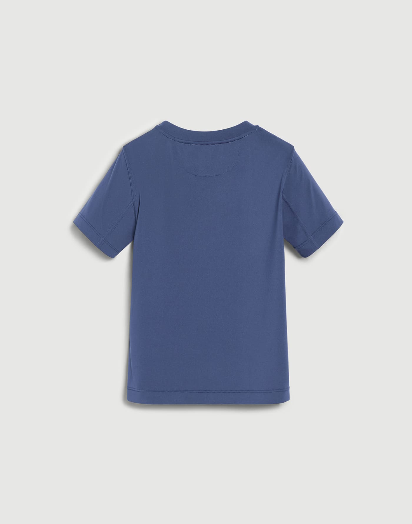 Comfort nylon T-shirt Avio Blue Boys - Brunello Cucinelli