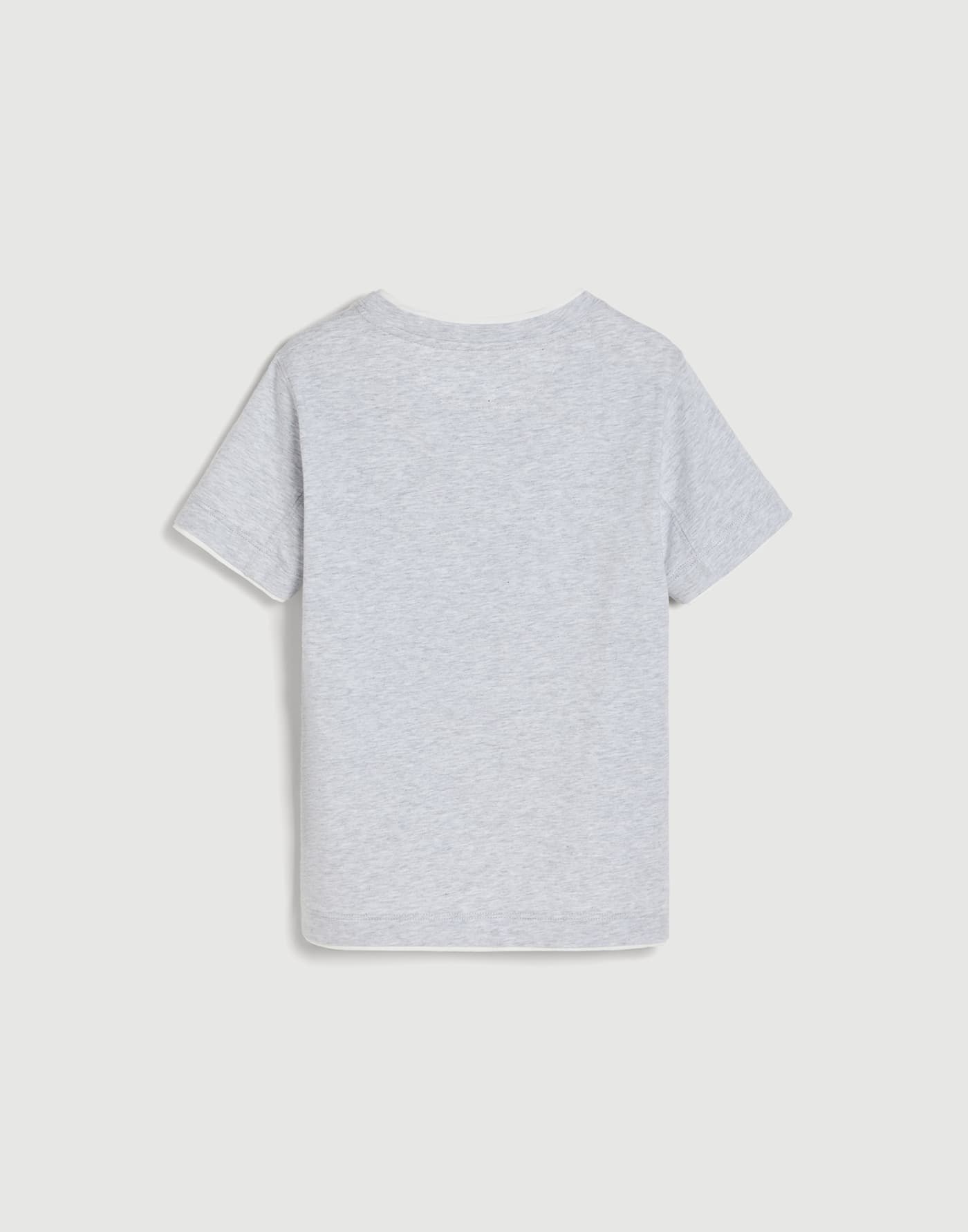 Cotton jersey T-shirt Light Grey Boys - Brunello Cucinelli