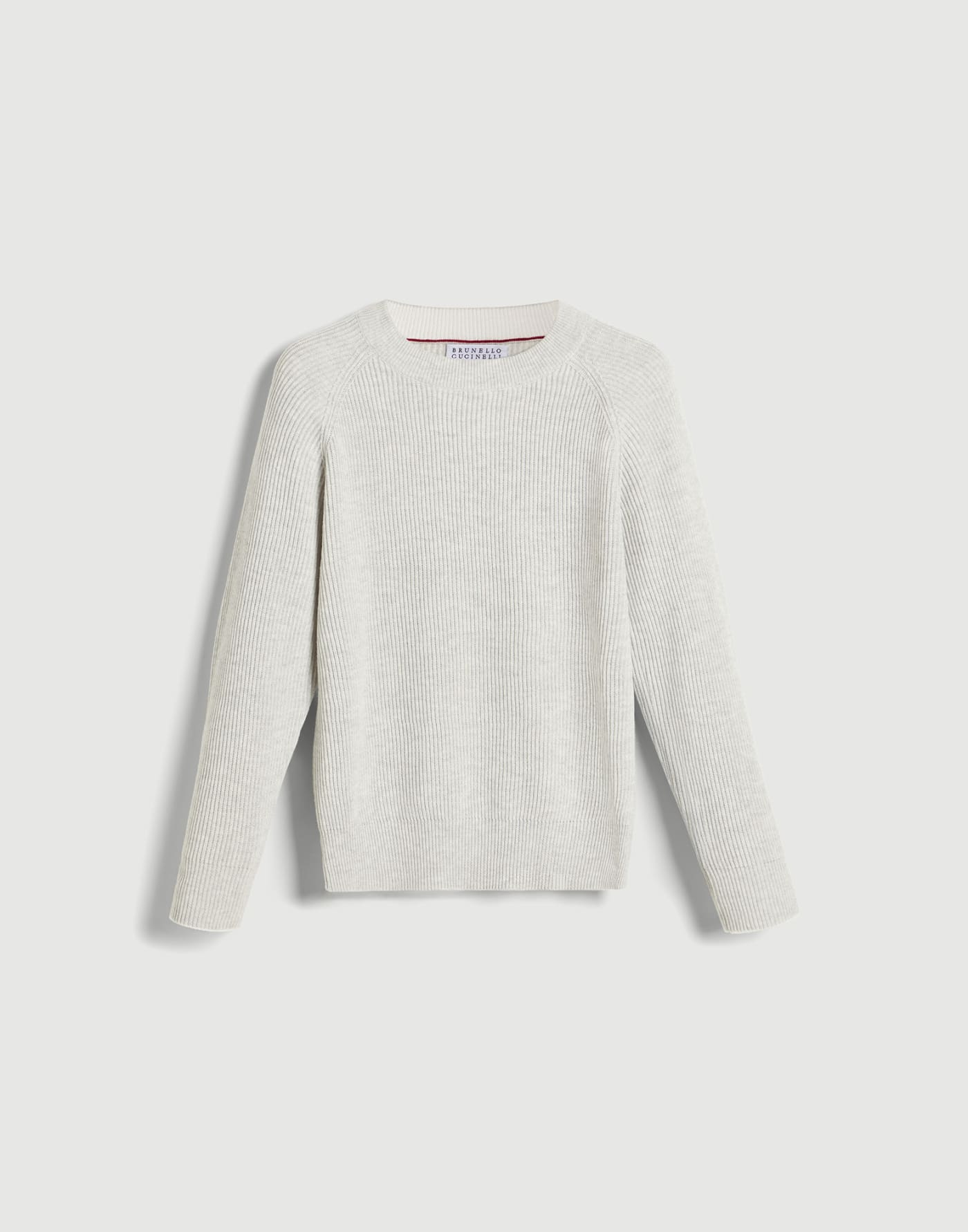 English Rib knit sweater Fog Boys - Brunello Cucinelli