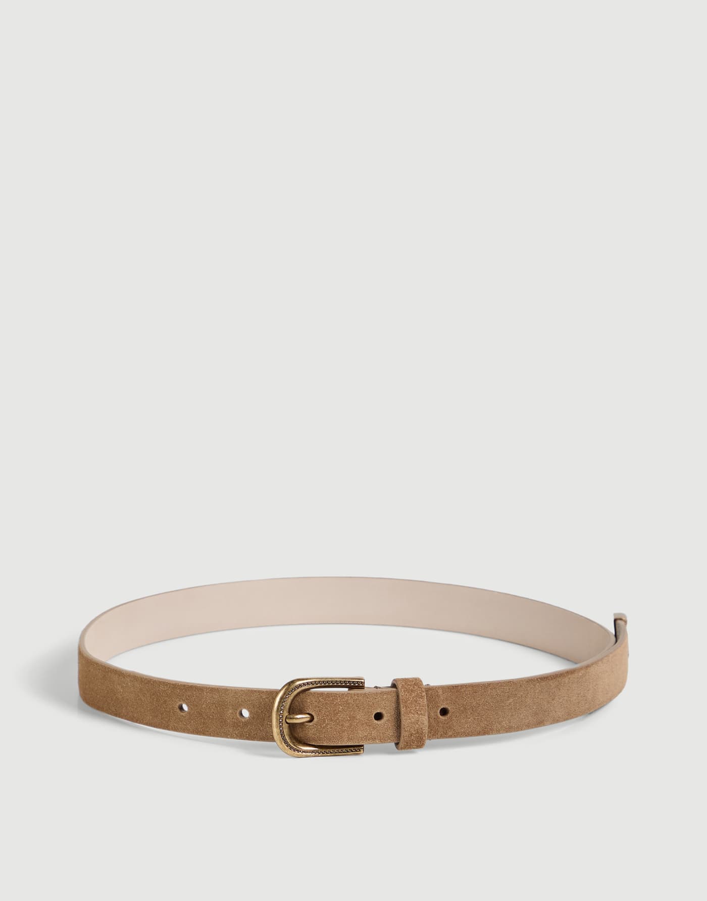Suede belt Buff Girls - Brunello Cucinelli