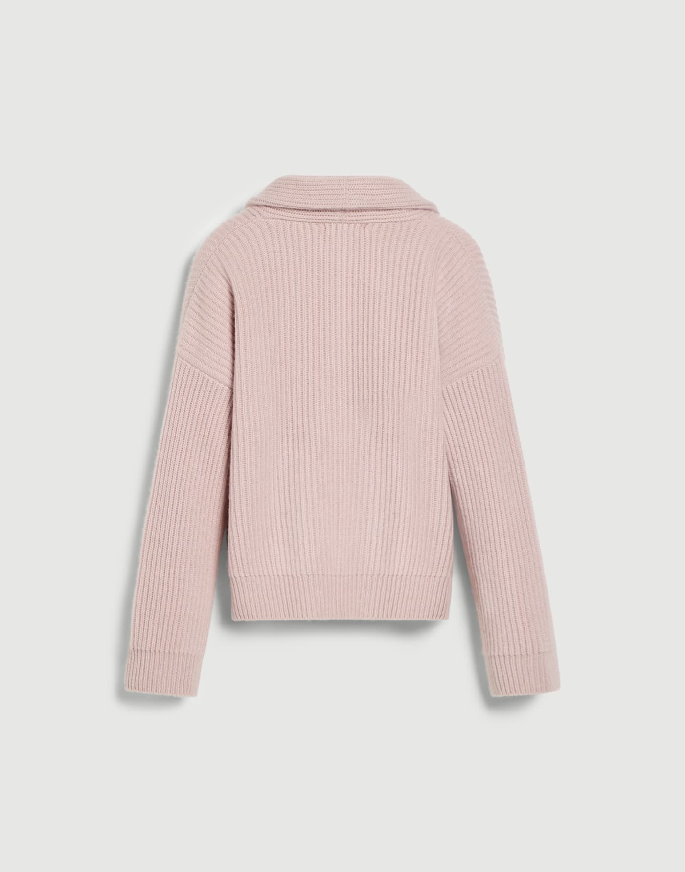 Cashmere English rib cardigan Light Pink Girls - Brunello Cucinelli