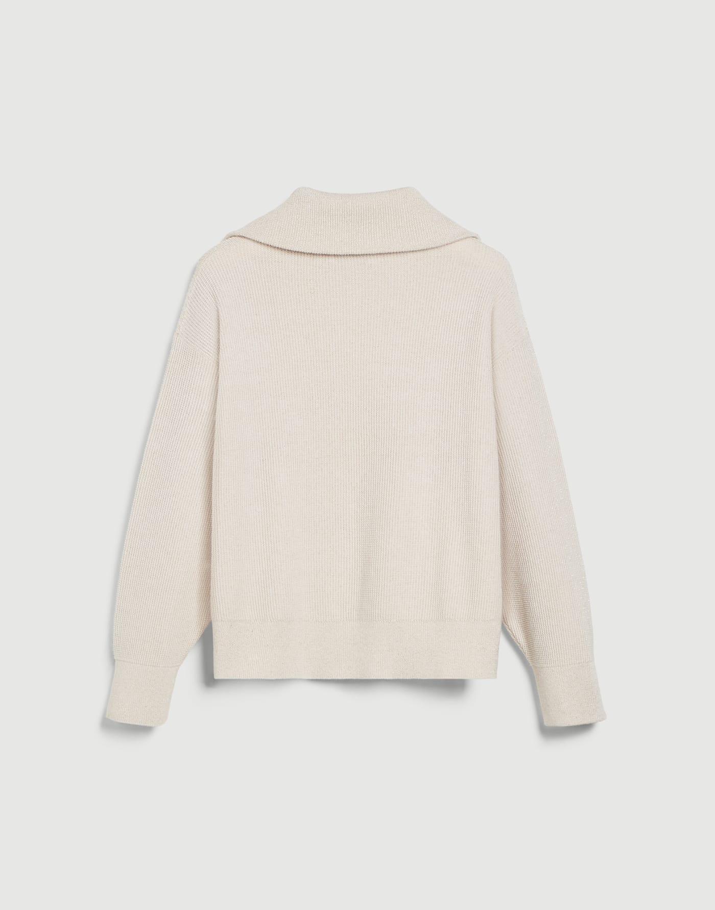Rib knit cardigan Beige Girls - Brunello Cucinelli