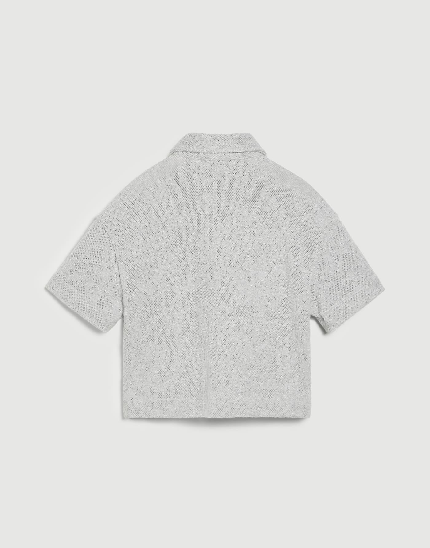 Jersey polo shirt Light Grey Girls - Brunello Cucinelli