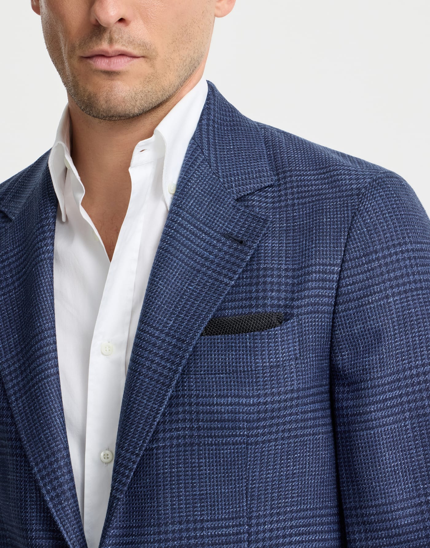 Pocket square Navy Blue Man - Brunello Cucinelli