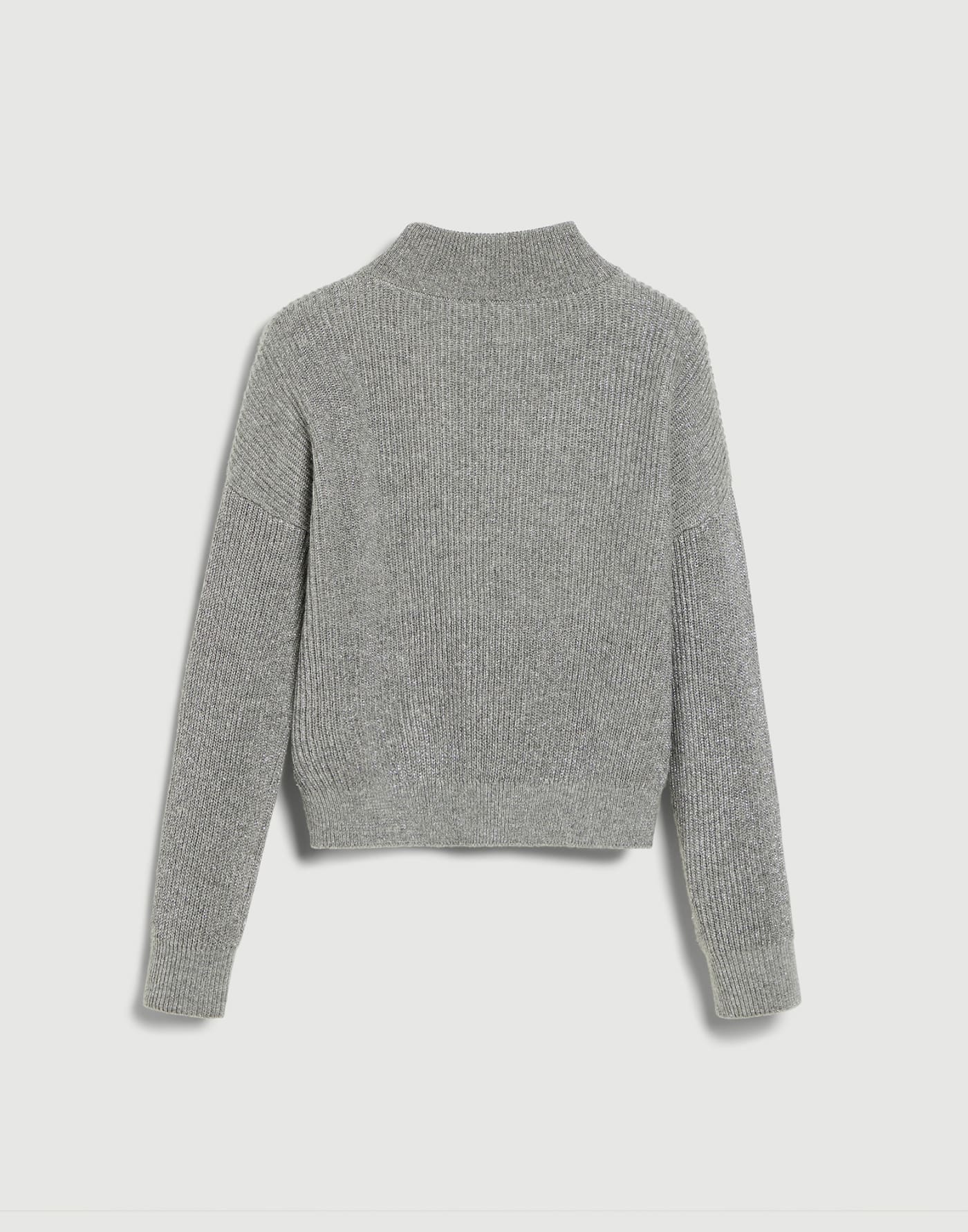 Jersey de cachemir Sparkling Gris Claro Niña - Brunello Cucinelli