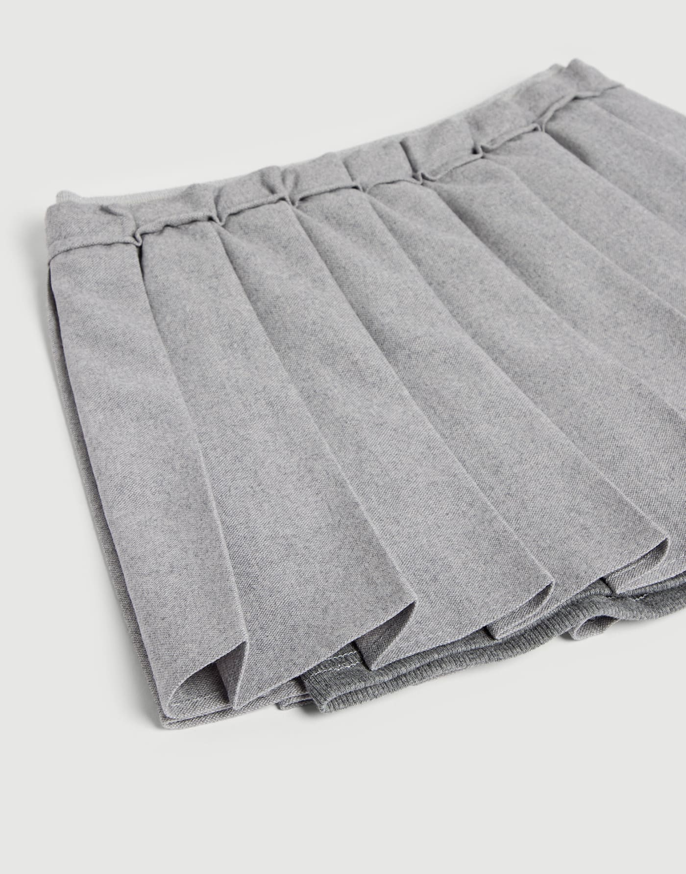 Pleated skirt Pearl Grey Girls - Brunello Cucinelli