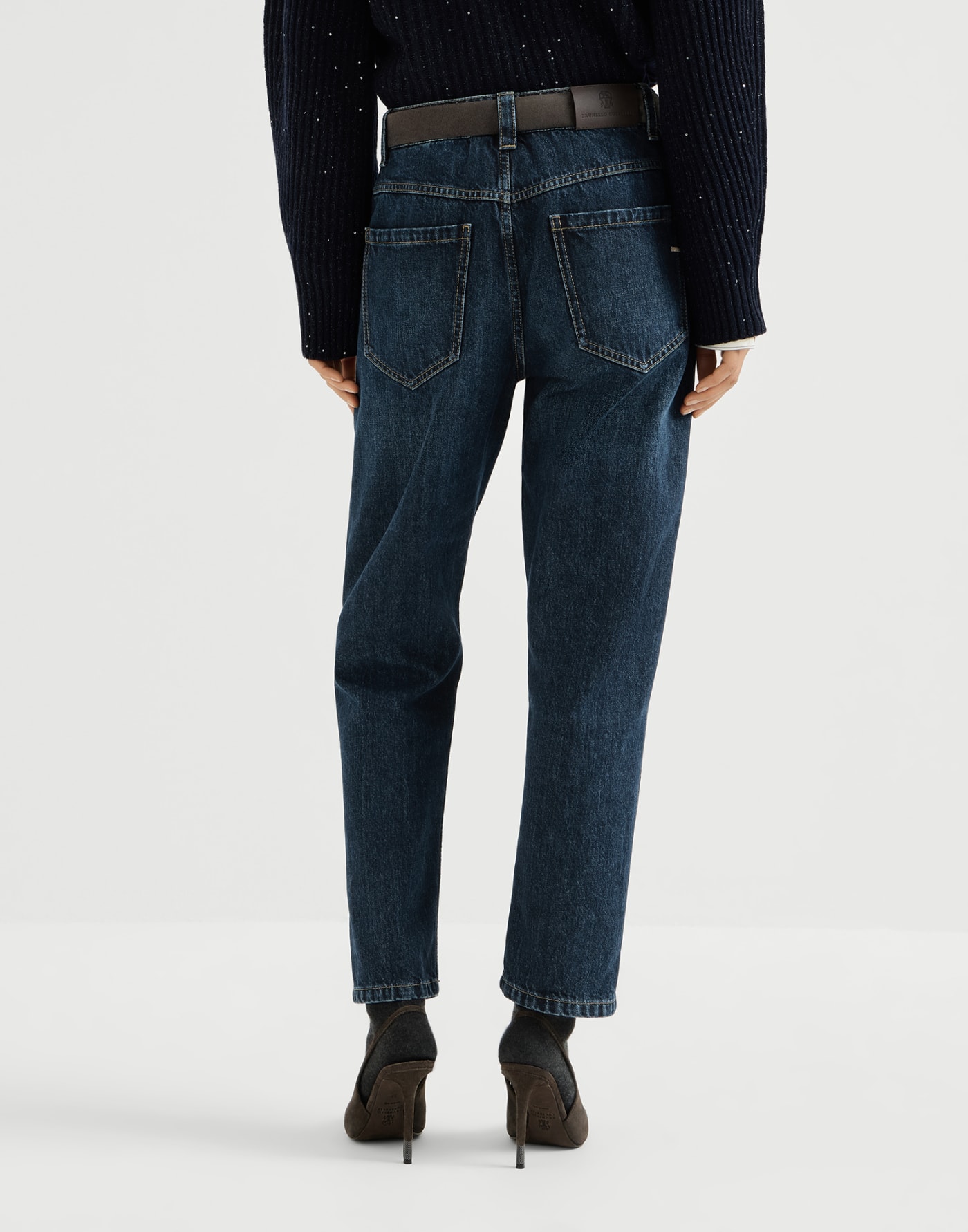 Straight trousers Denim Woman - Brunello Cucinelli