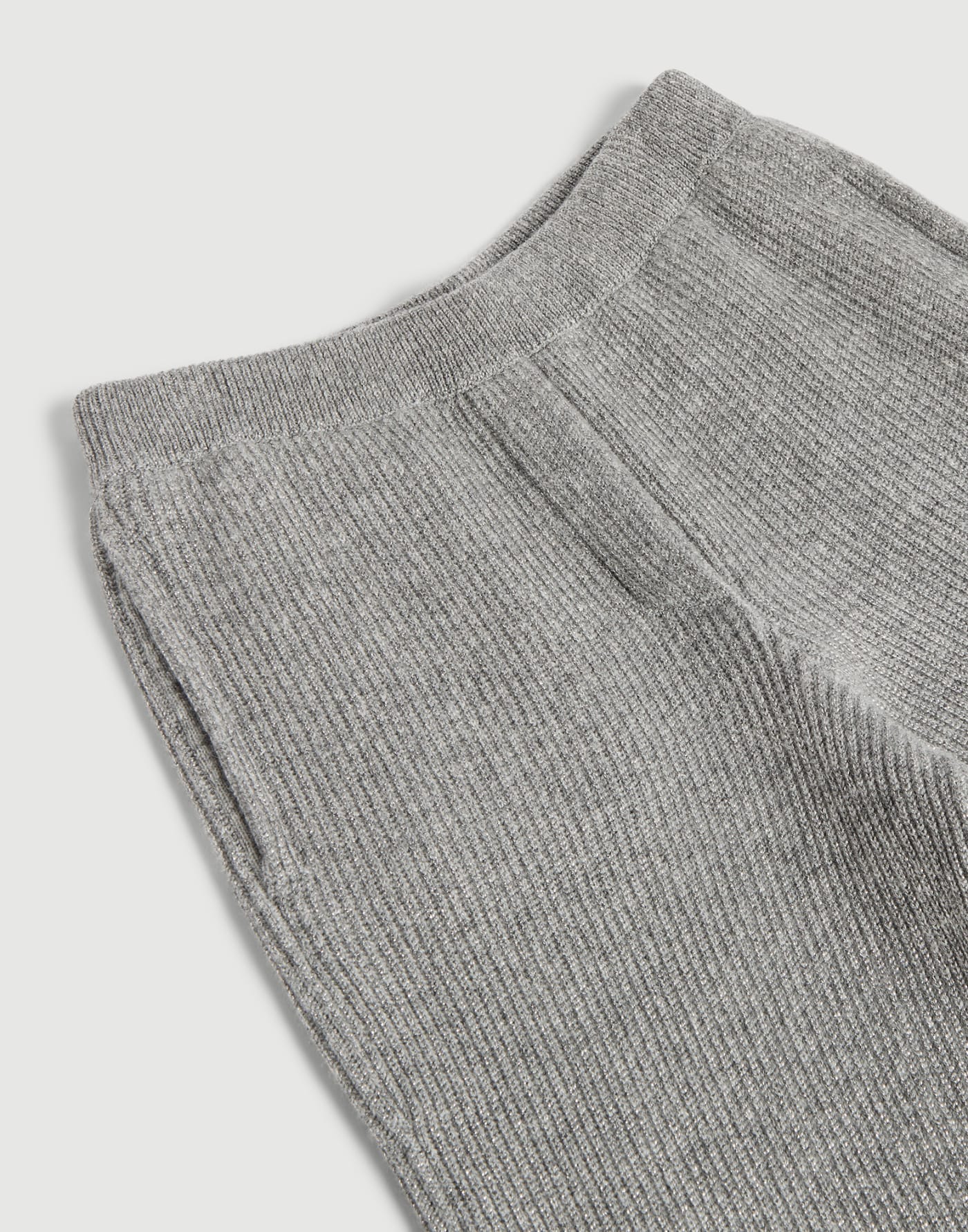 Strickhose aus Kaschmir Hellgrau Mädchen - Brunello Cucinelli