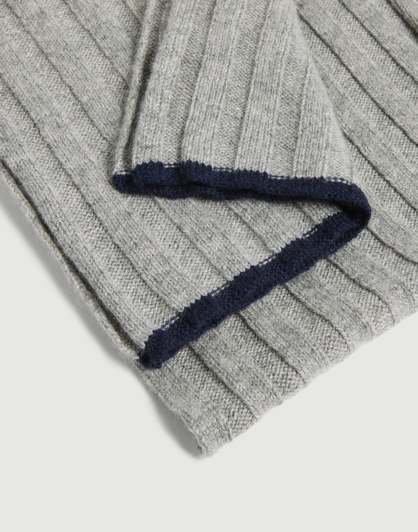 Cashmere knit scarf Light Grey Boys - Brunello Cucinelli