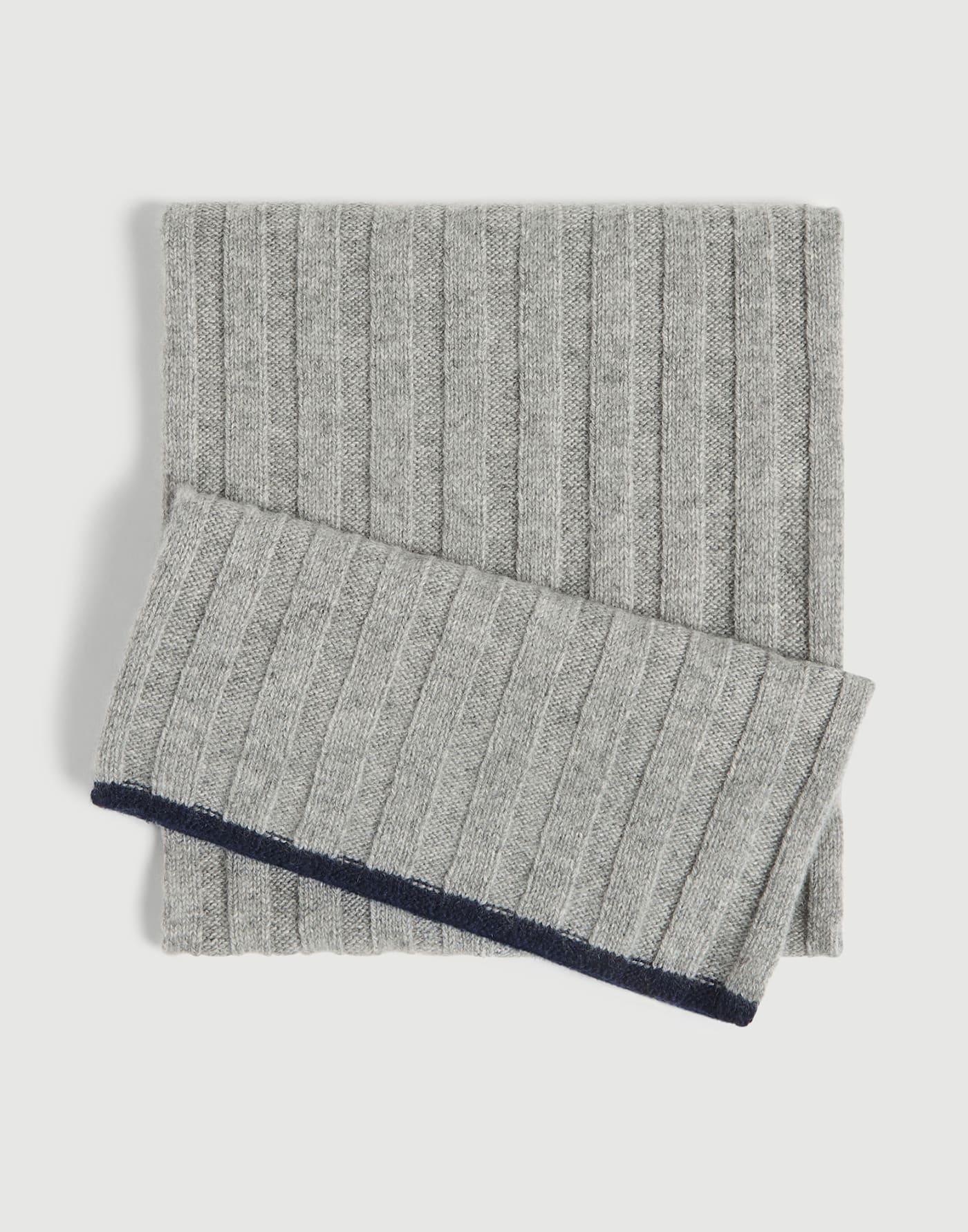 Cashmere knit scarf Light Grey Boys - Brunello Cucinelli