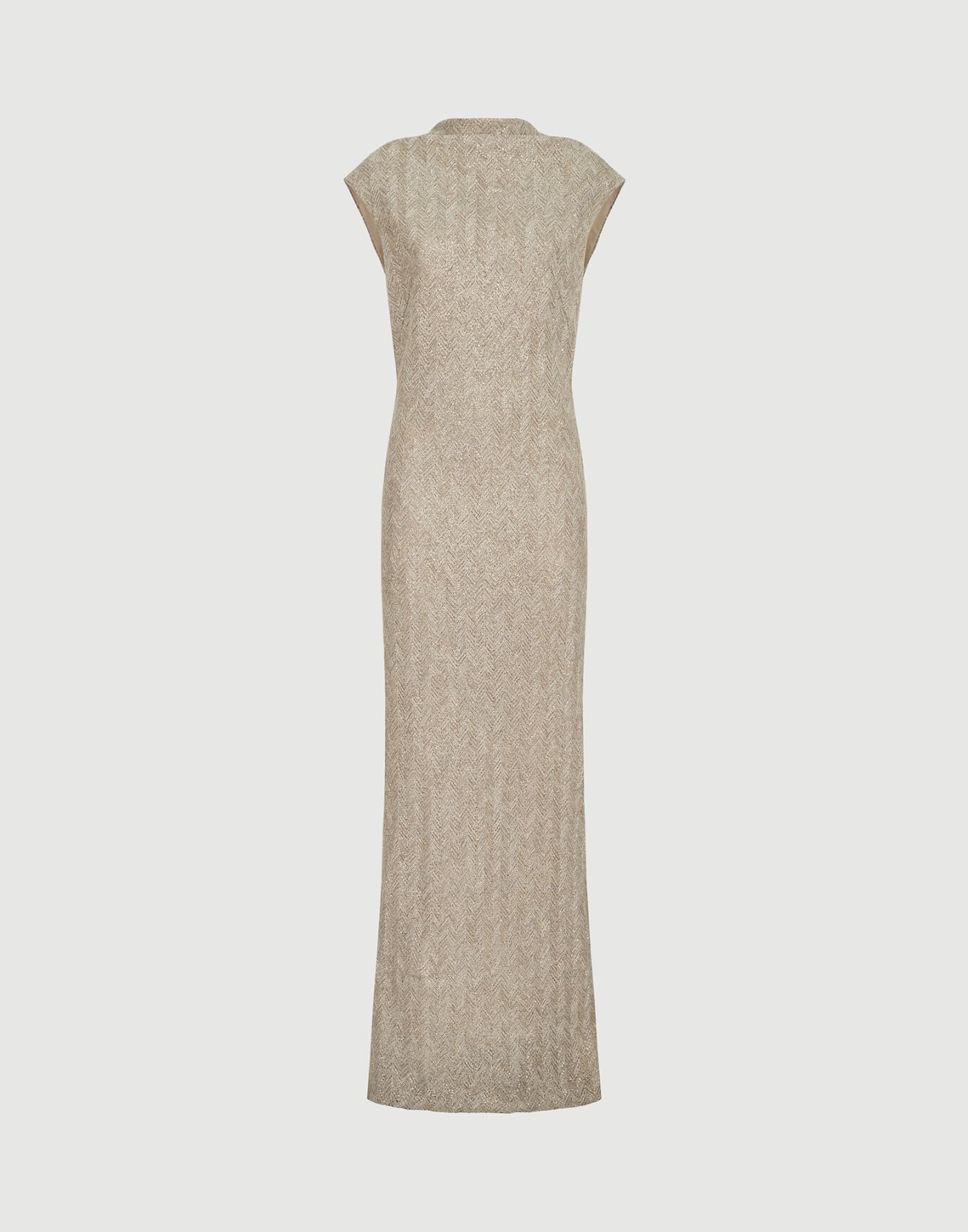 Dazzling chevron embroidery dress Rope Woman - Brunello Cucinelli