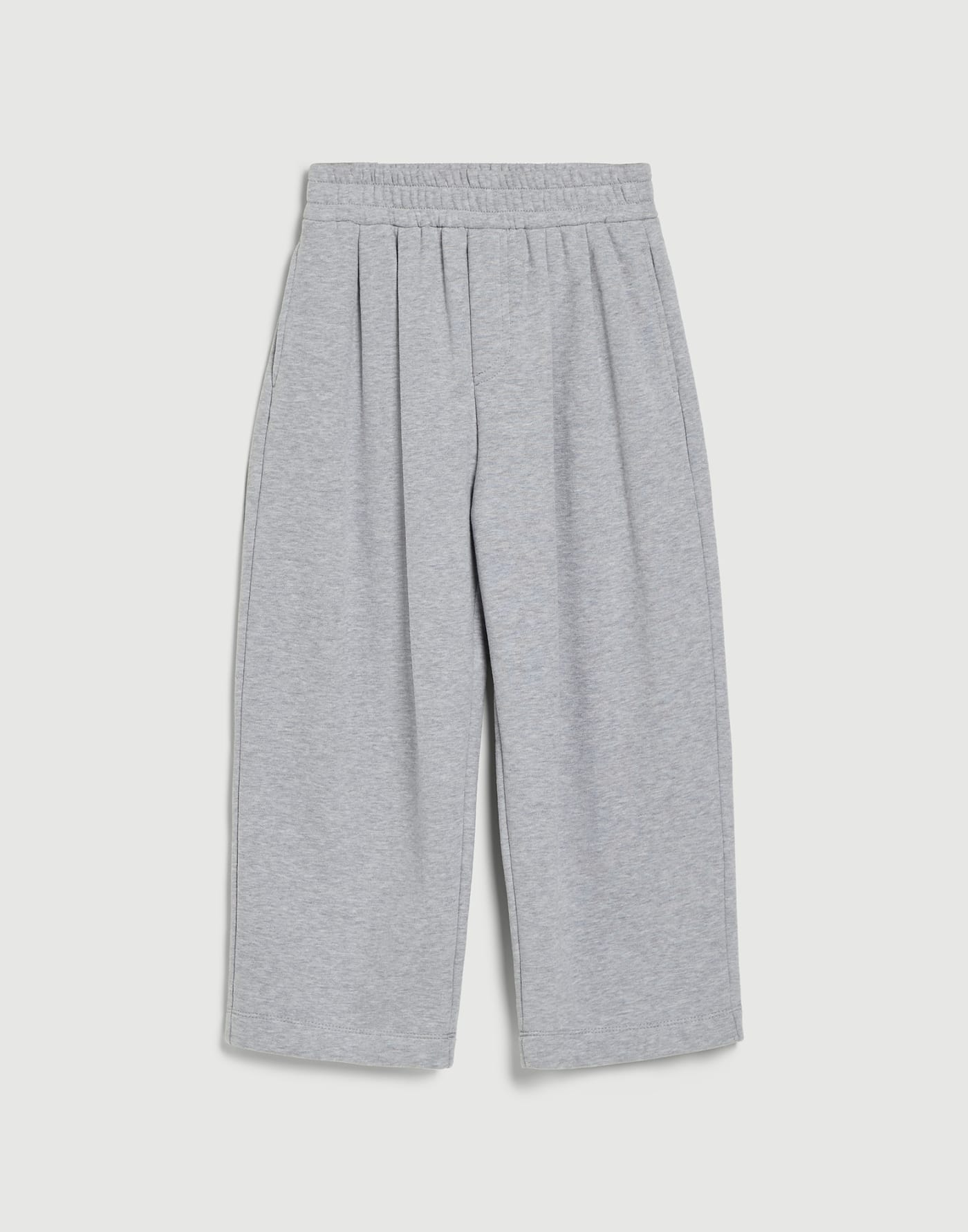 Track trousers with monili Light Grey Girls - Brunello Cucinelli