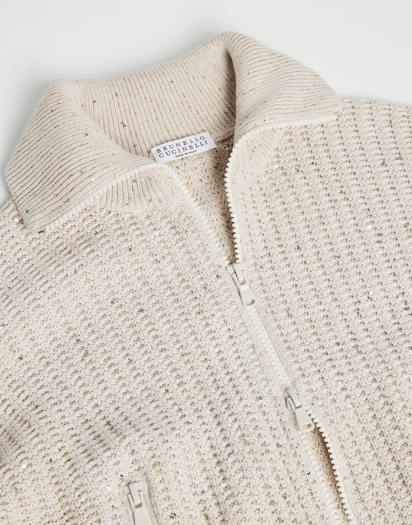 Cotton cardigan Oat Girls - Brunello Cucinelli