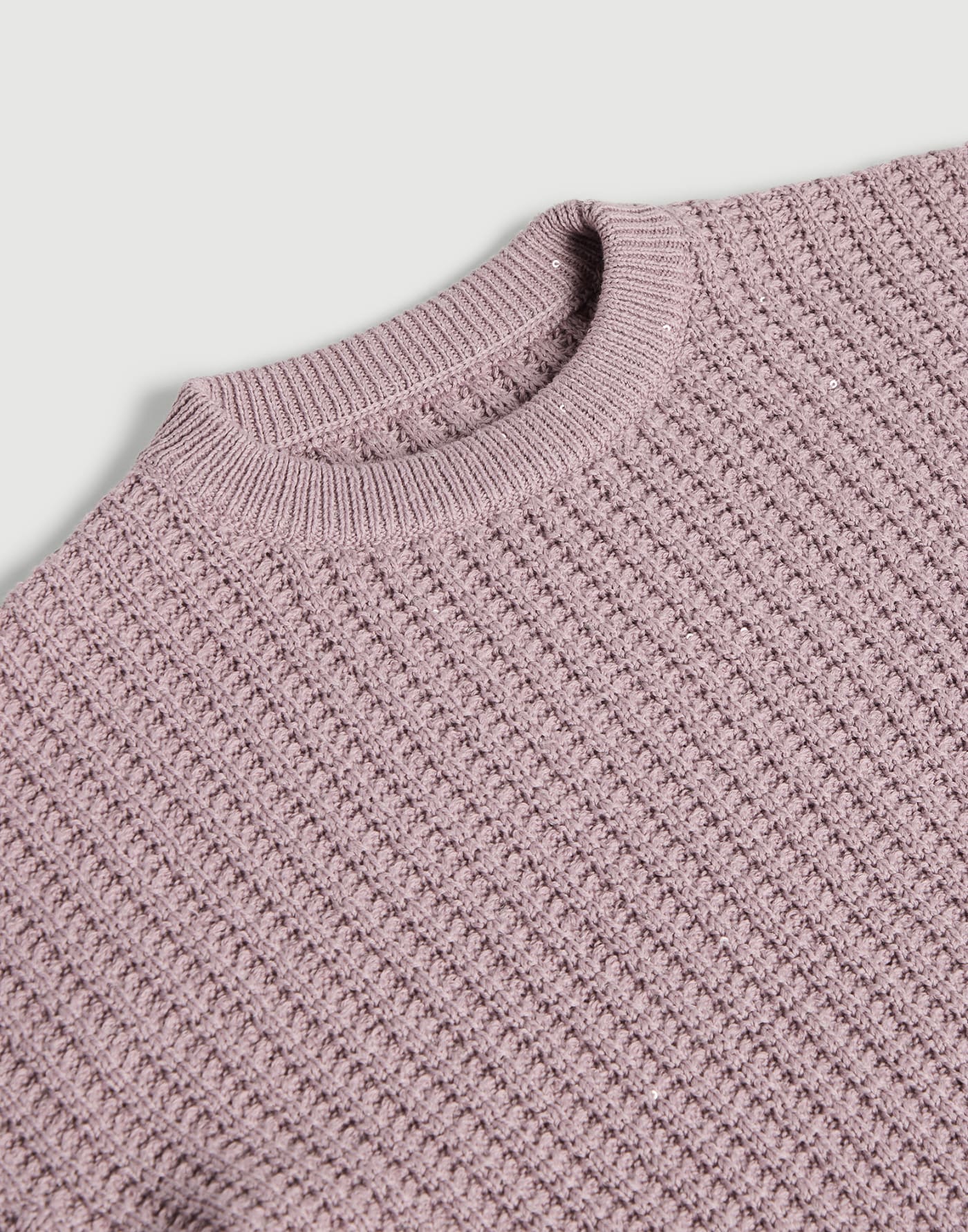 Cotton Diamond yarn sweater Pink Girls - Brunello Cucinelli